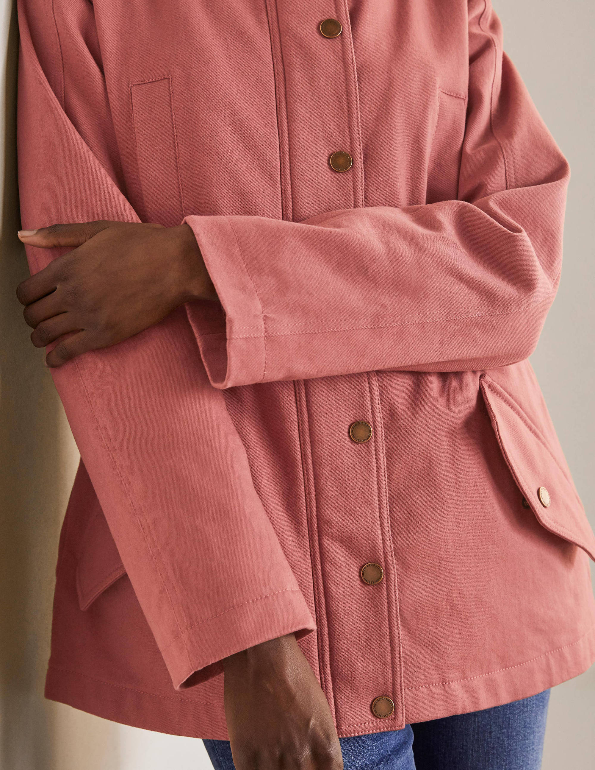 Kentwell Parka-Dusty Rose - Image 4