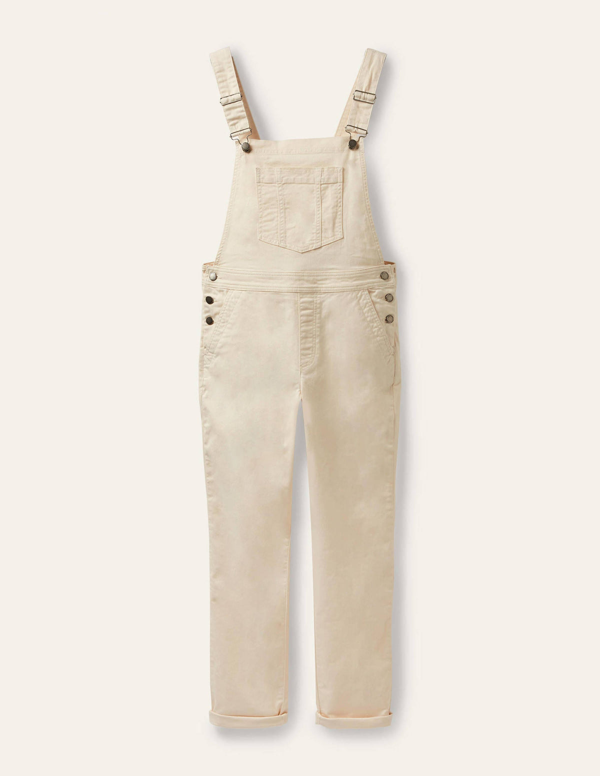 Girlfriend Overalls-Ecru - Image 5
