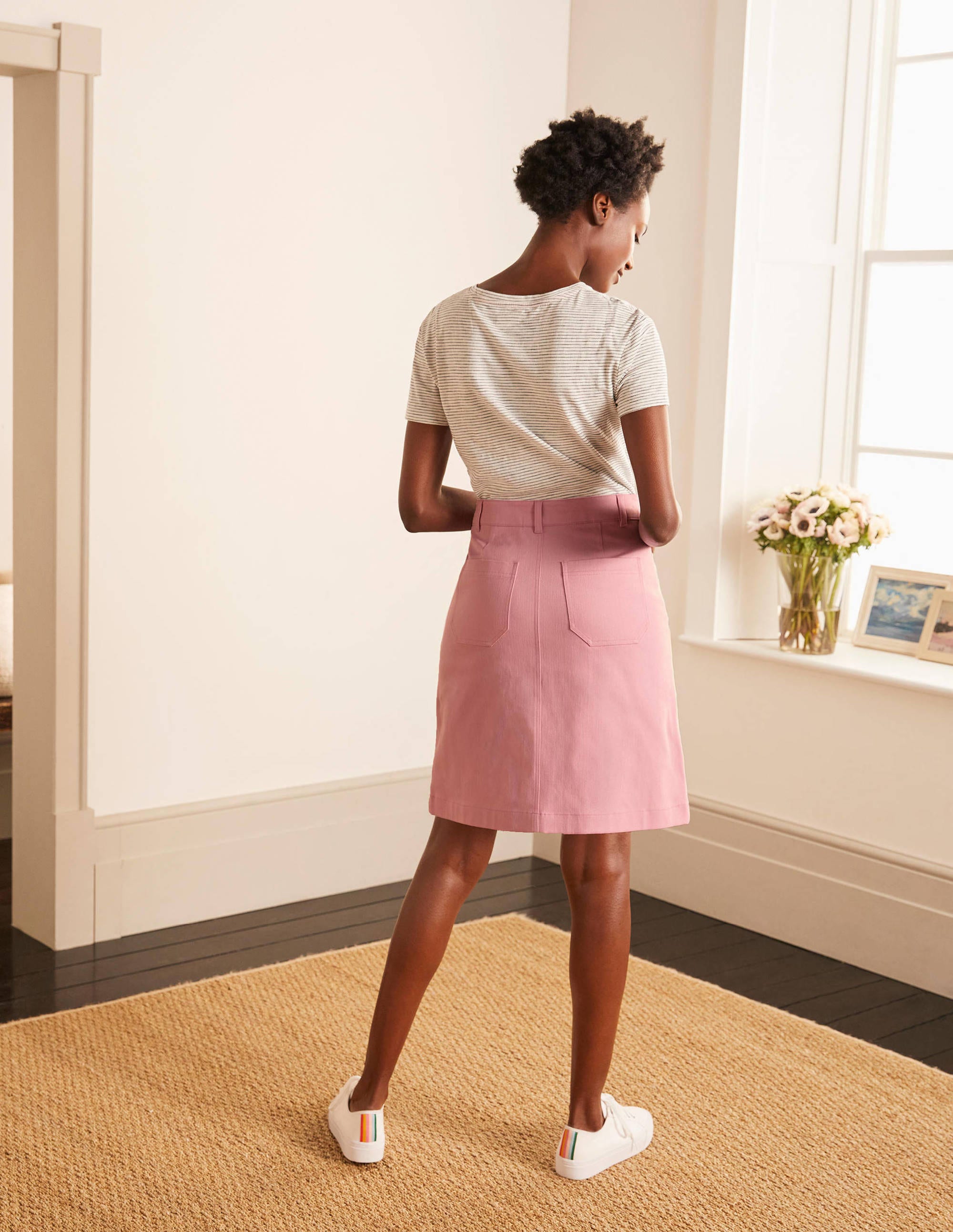 Abingdon Mini Skirt-Soft Peony - Image 2