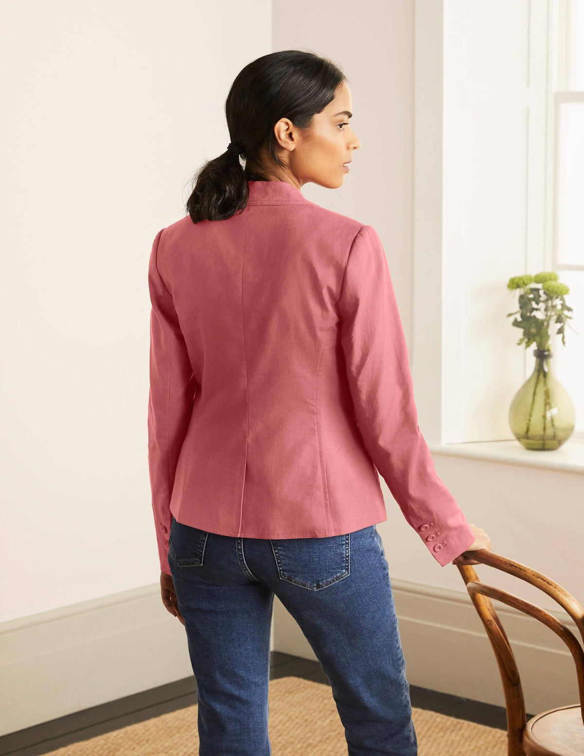 Framlingham Blazer-Dusty Red - Image 2