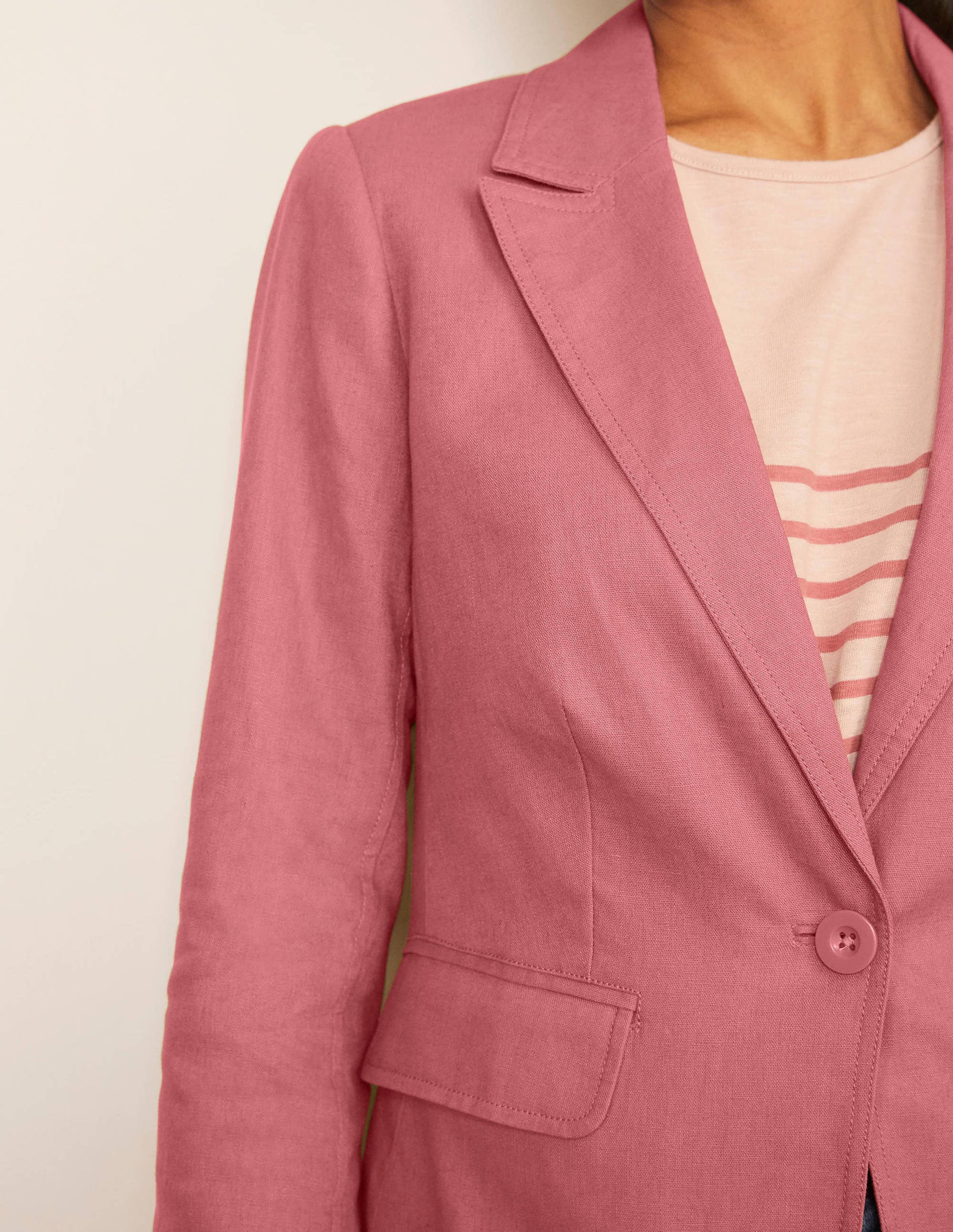 Framlingham Blazer-Dusty Red-3