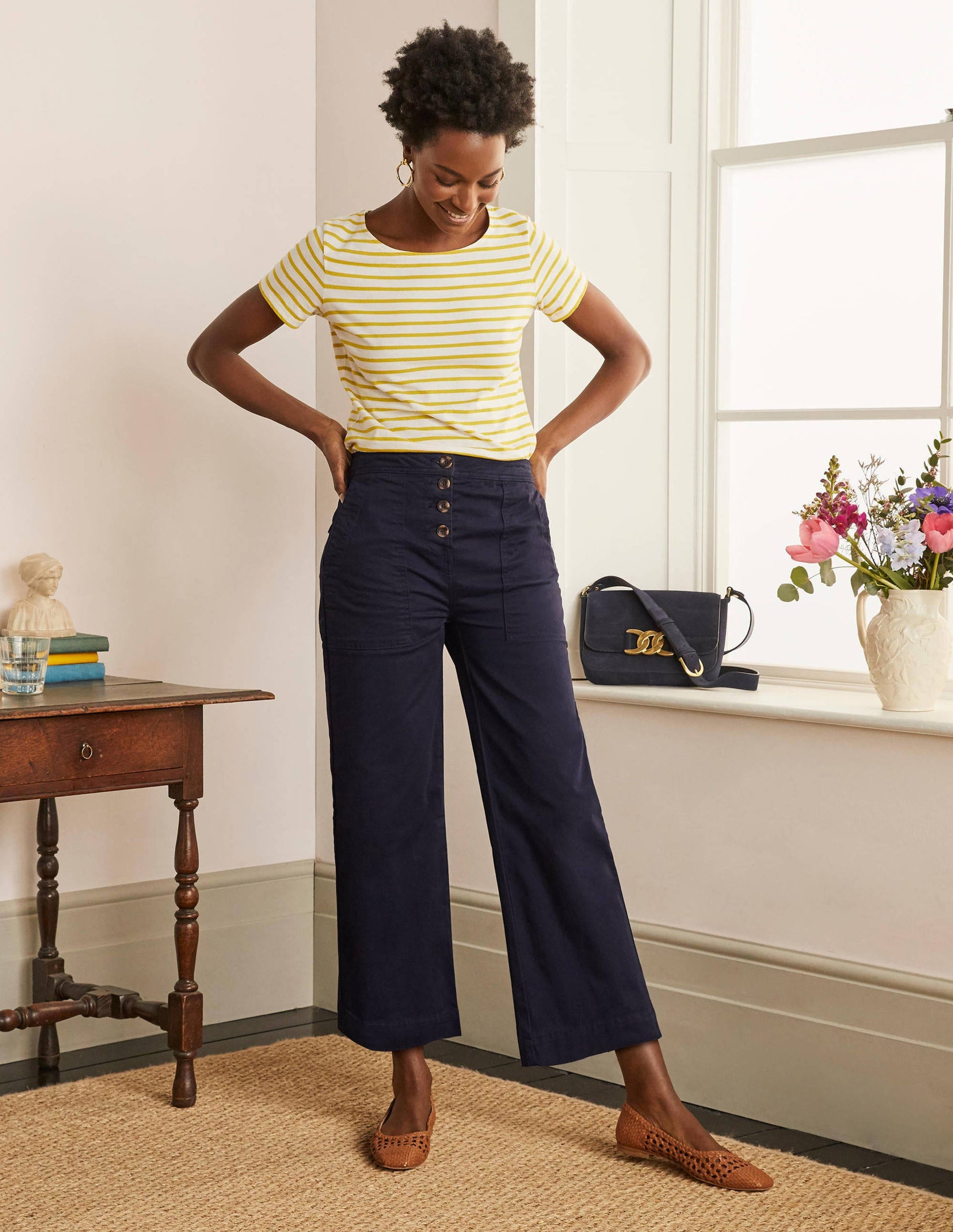 Beaufort Button Fly Pants-Navy-4
