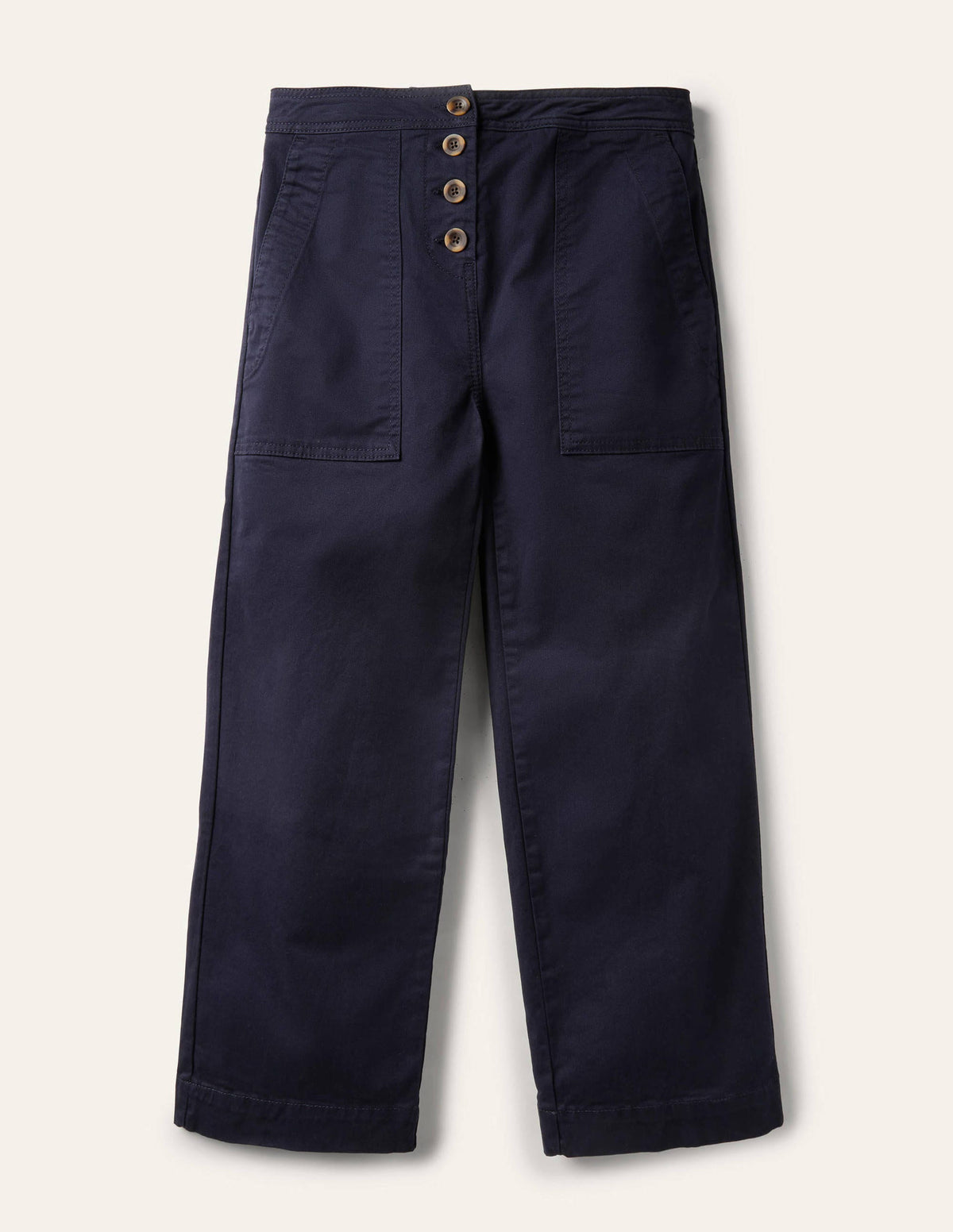 Beaufort Button Fly Pants-Navy - Image 5