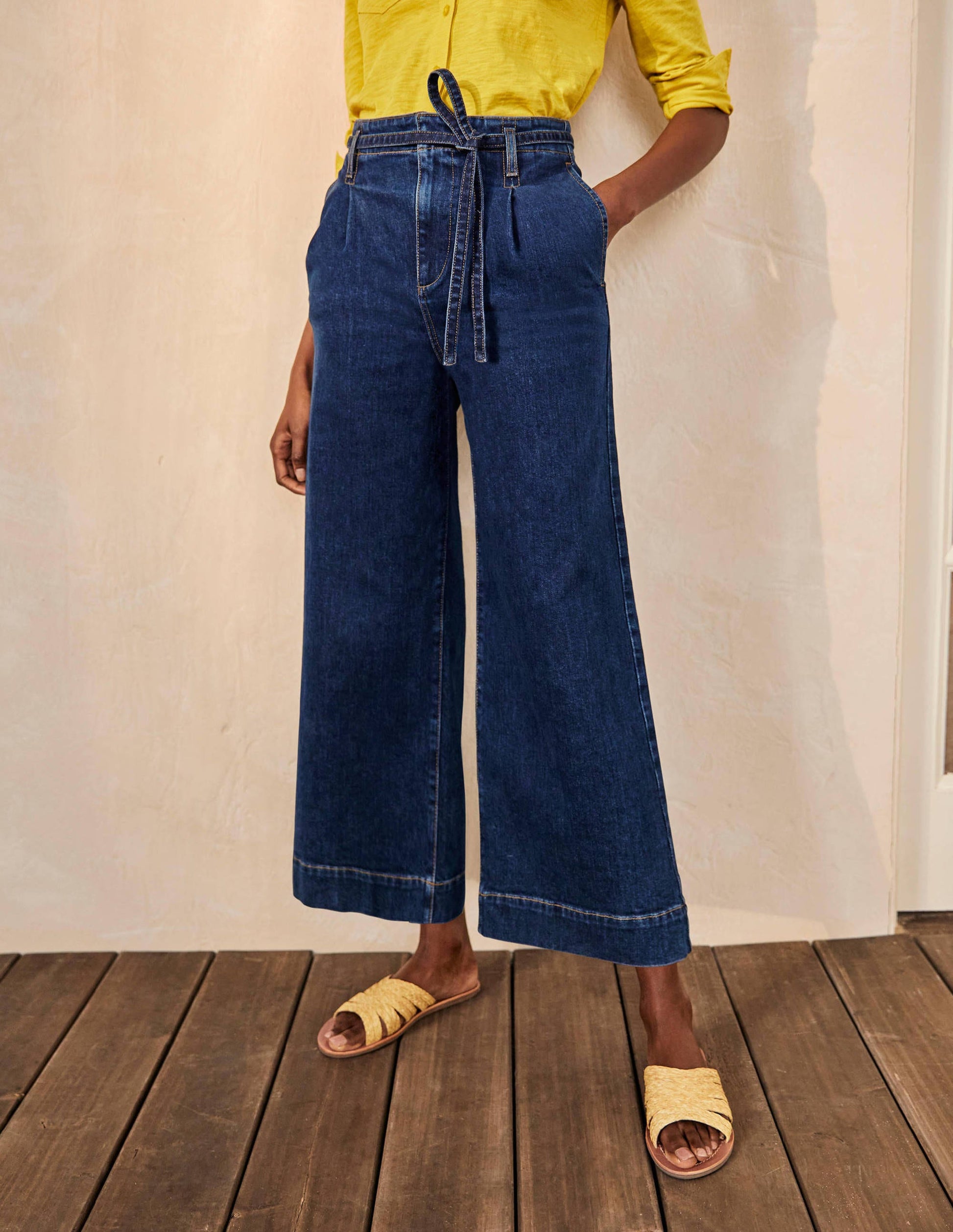 Wide Leg Culottes-Mid Vintage-1