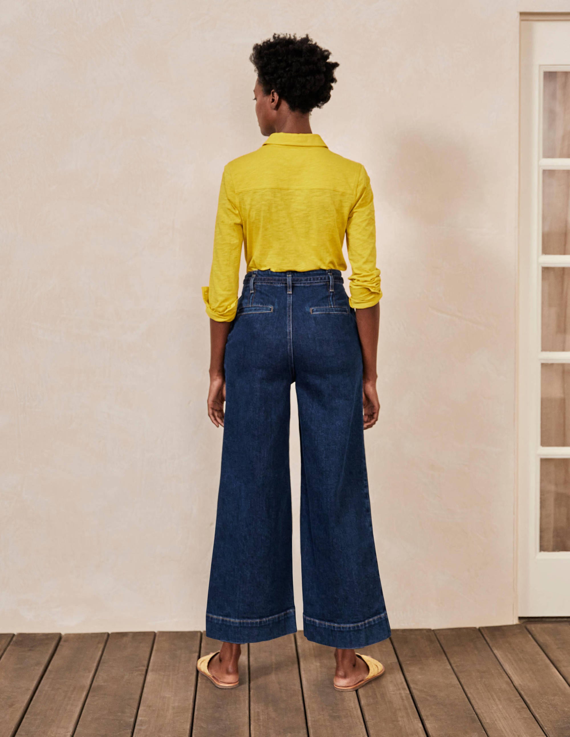 Wide Leg Culottes-Mid Vintage - Image 3