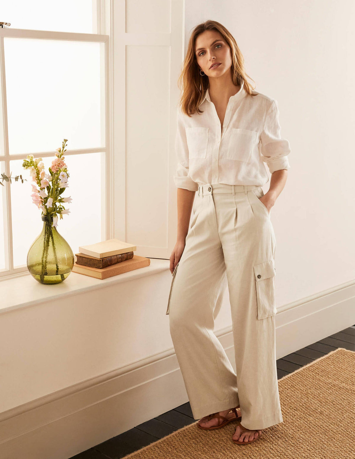 Ailesbury Cargo Pants-Sand - Image 5