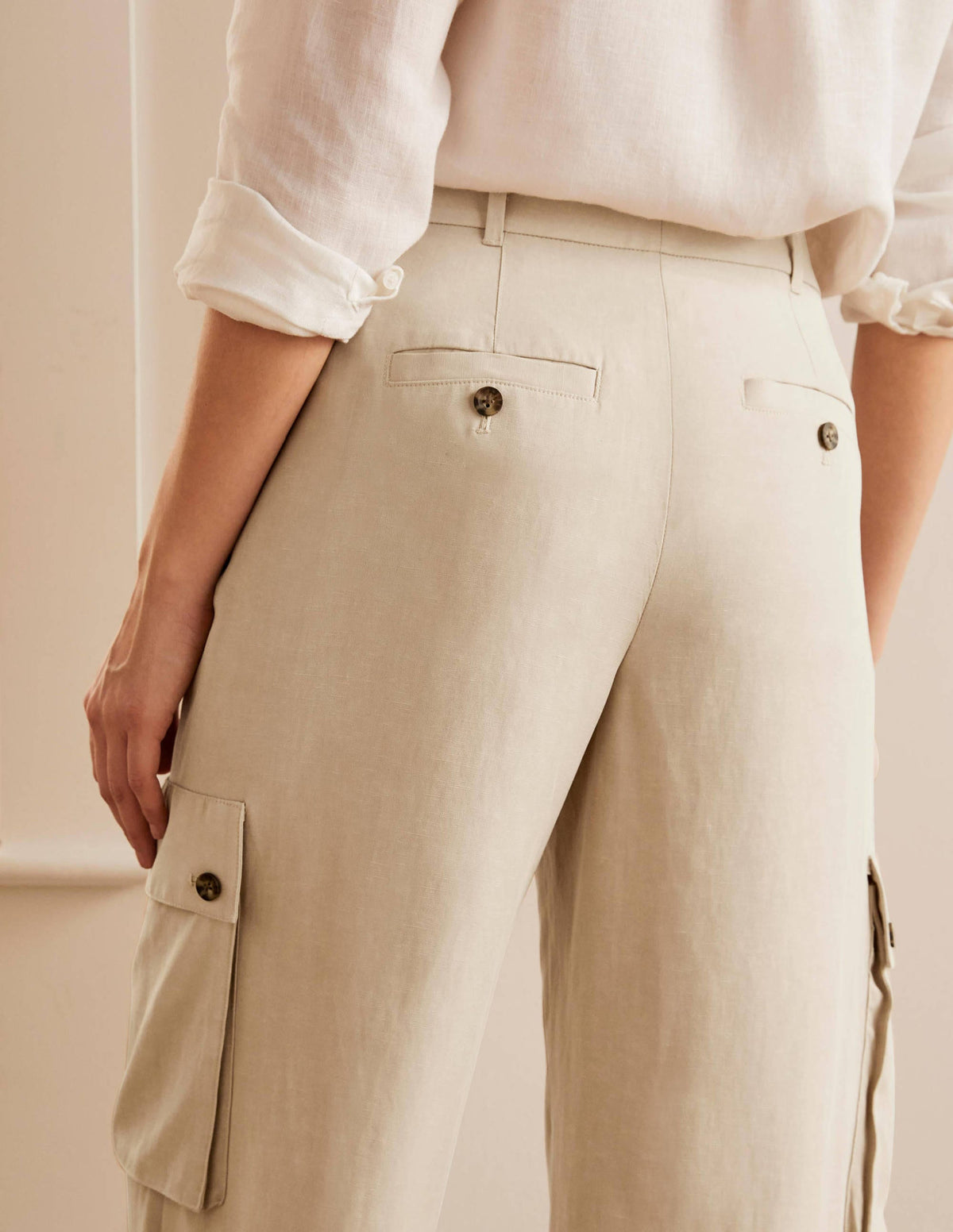 Ailesbury Cargo Pants-Sand - Image 4