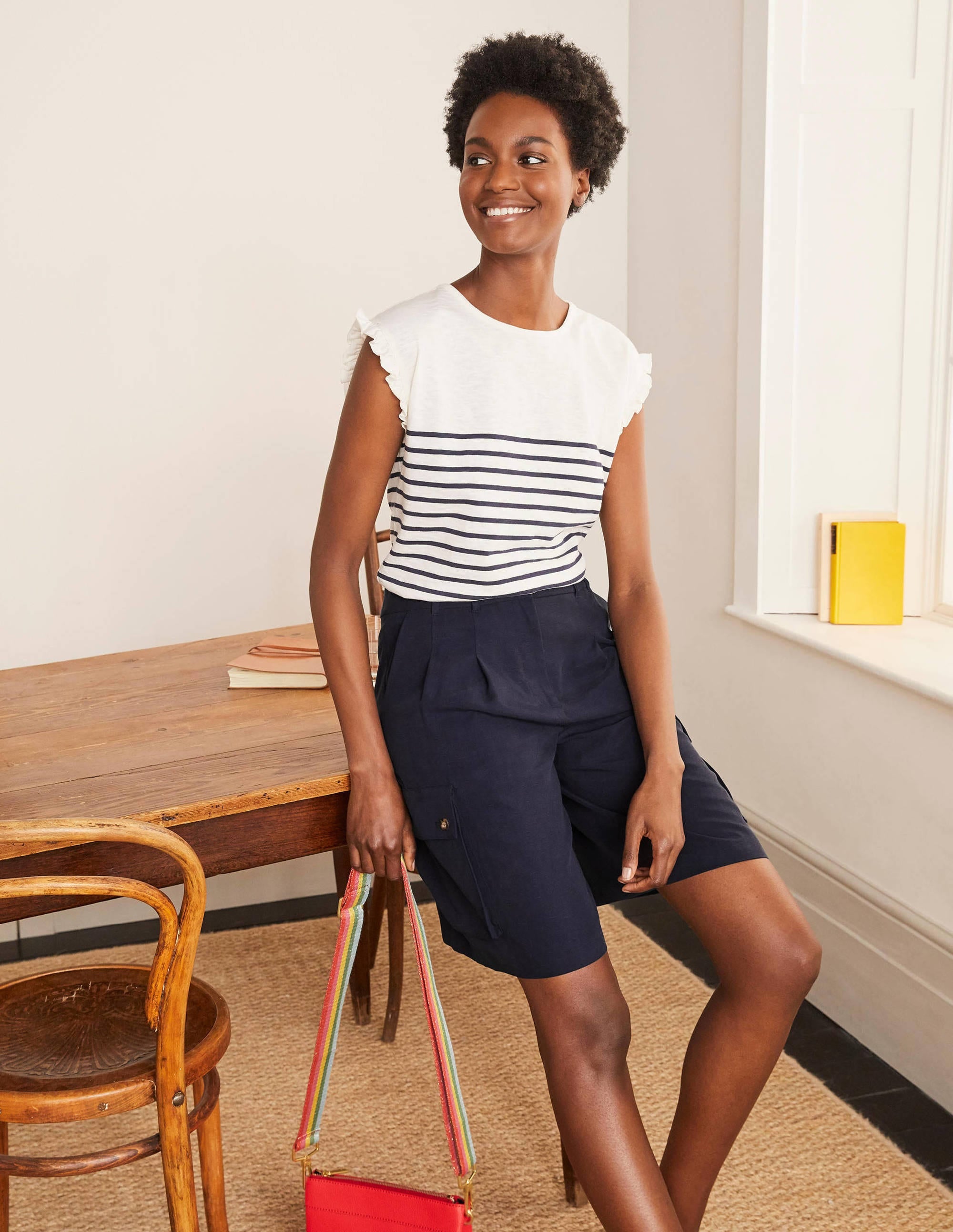 Ailesbury Cargo Shorts-Navy - Image 1