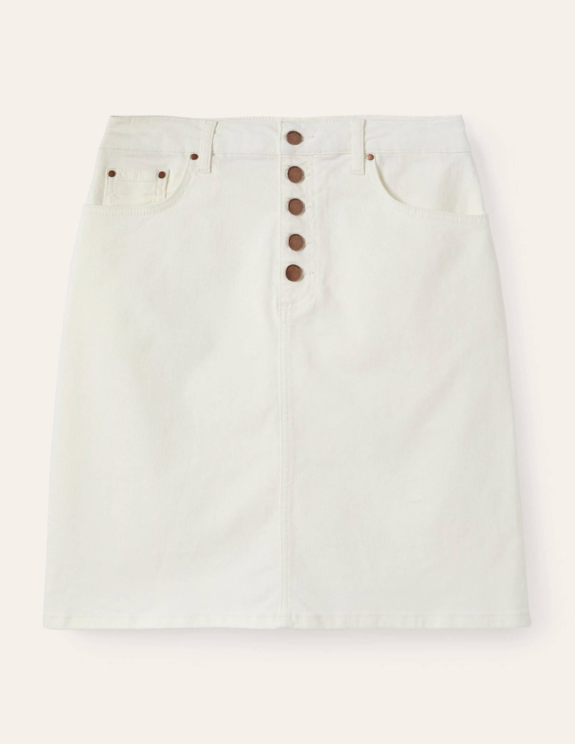 Amelie Girlfriend Skirt-Ecru-6