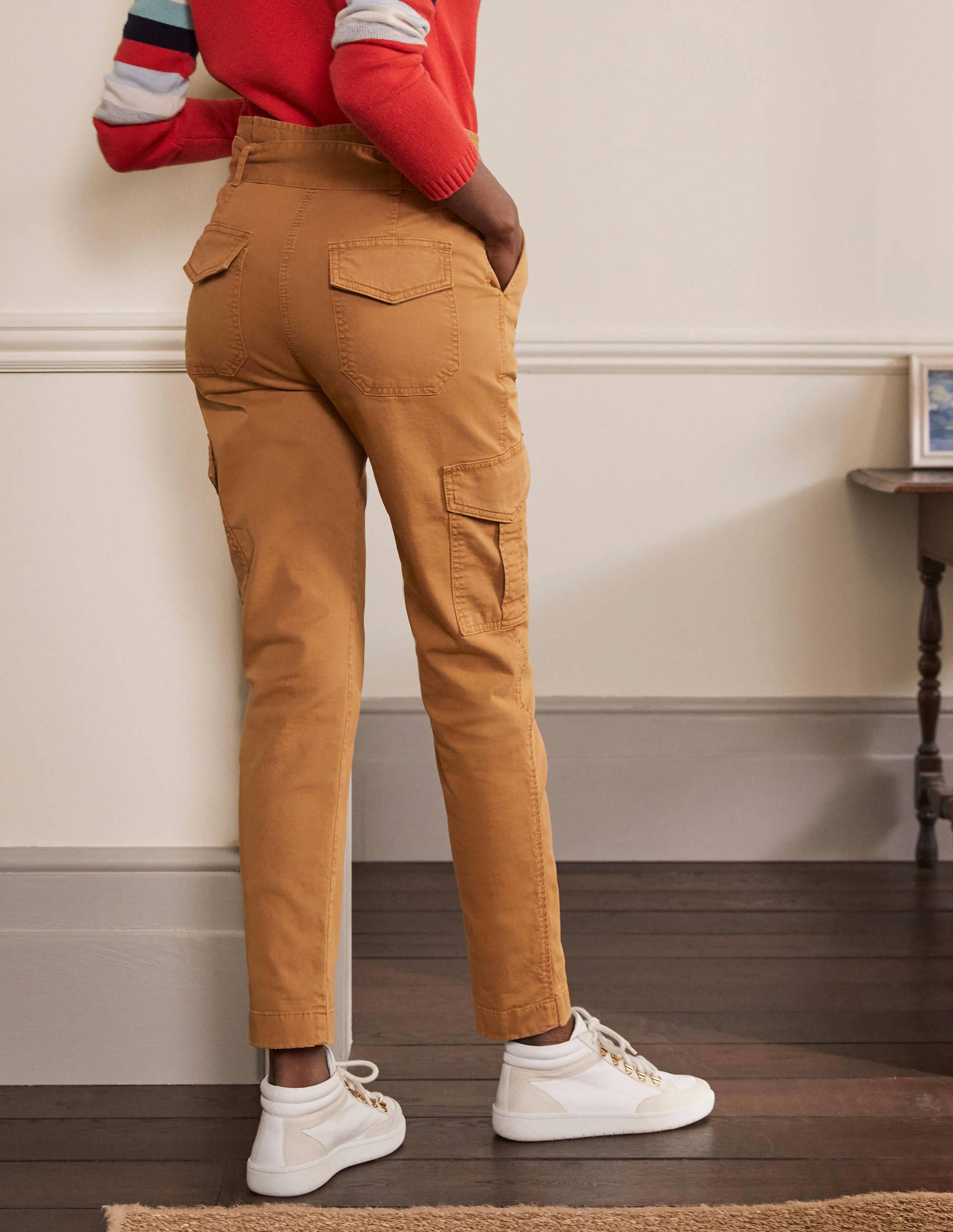 Utility Cargo Pants-Camel - Image 2