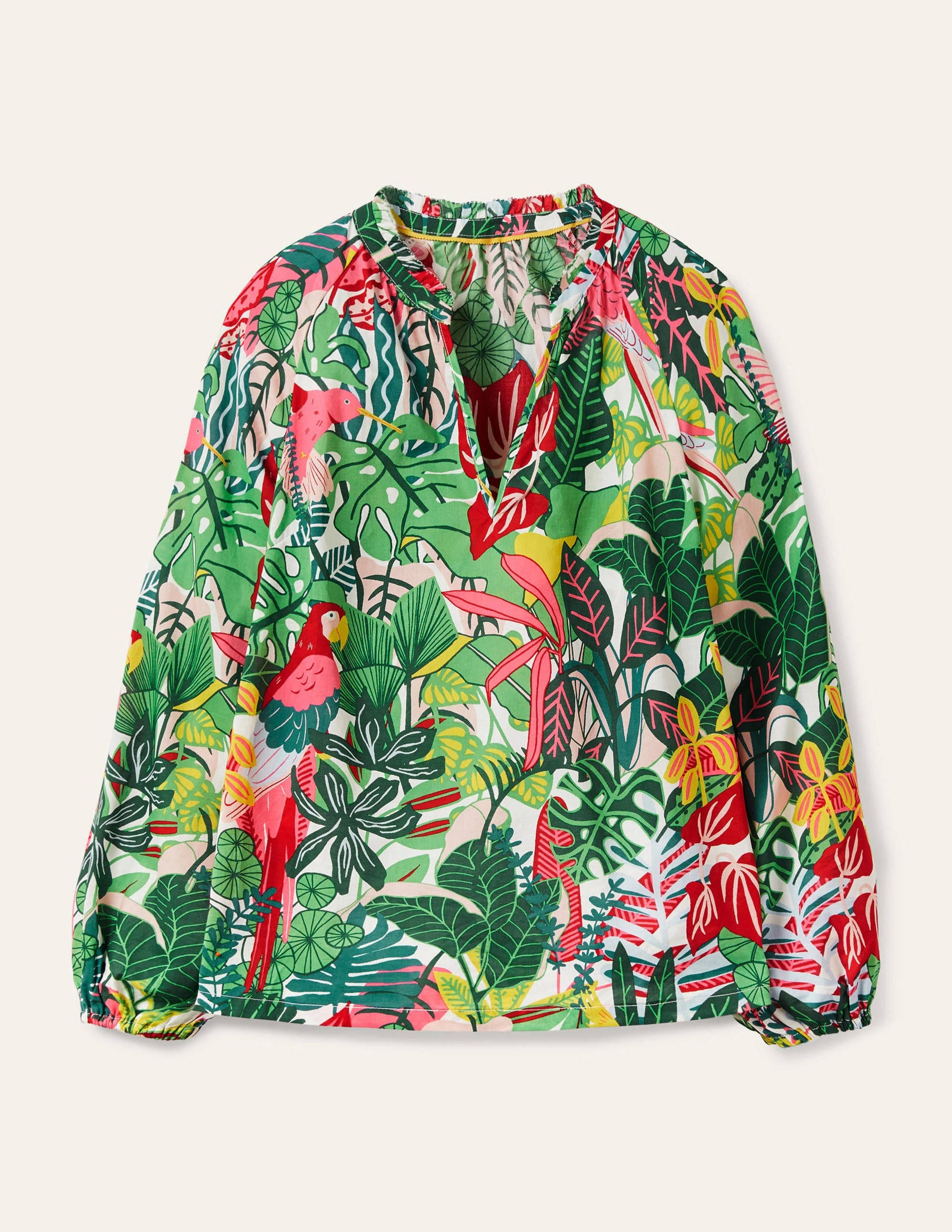 Heather Top-Palm Leaf, Paradise Jungle-5