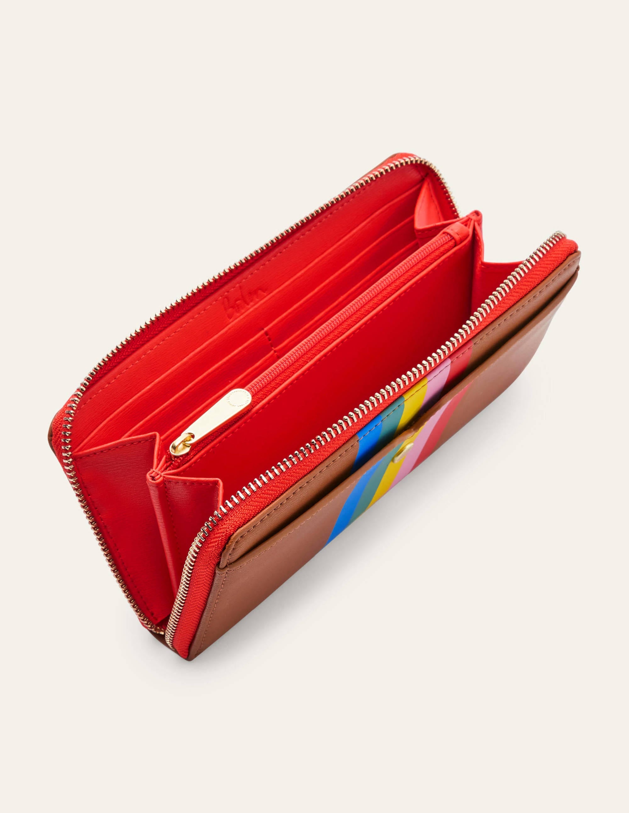 Wallet-Tan Multi Stripe - Image 3