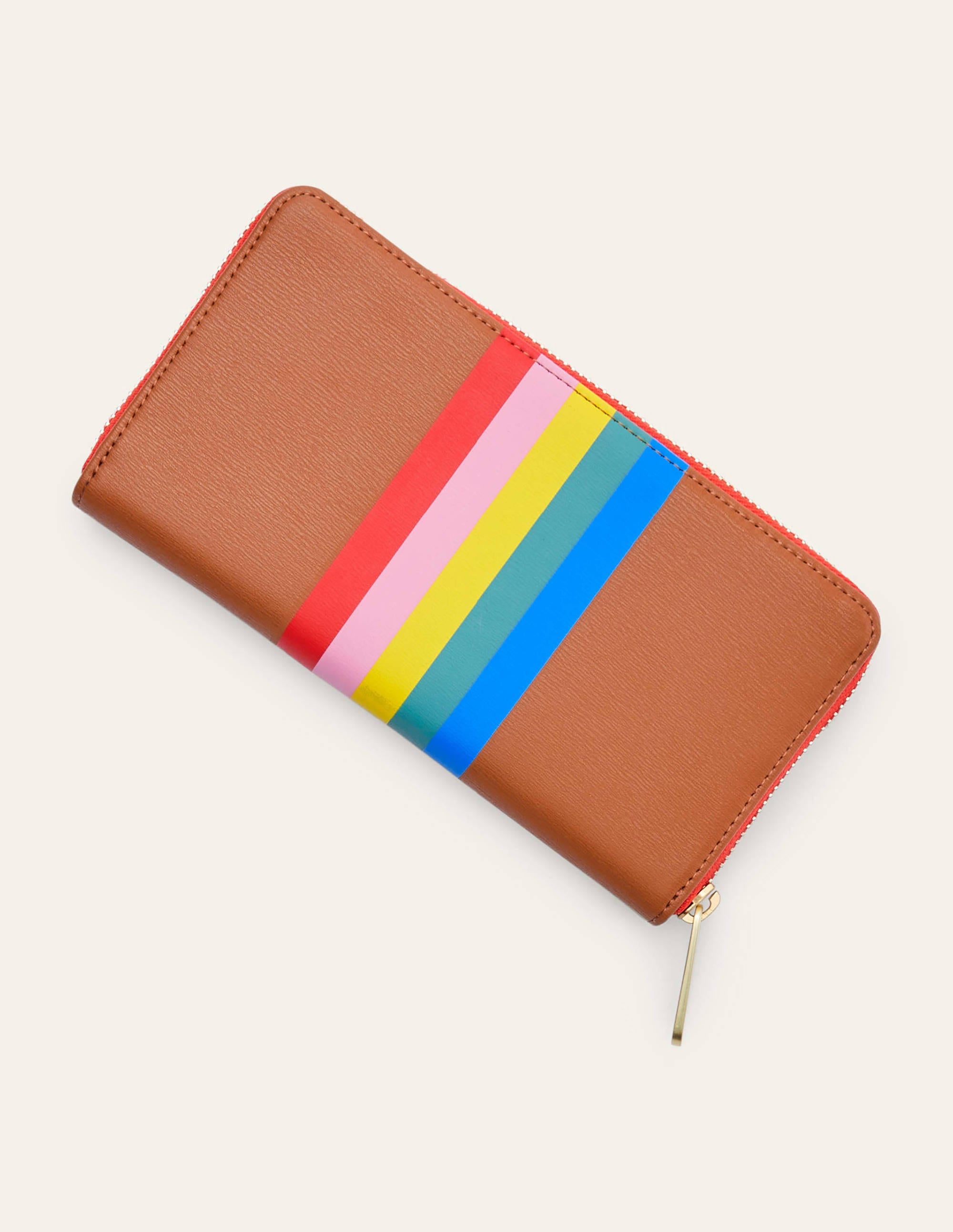 Wallet-Tan Multi Stripe - Image 4