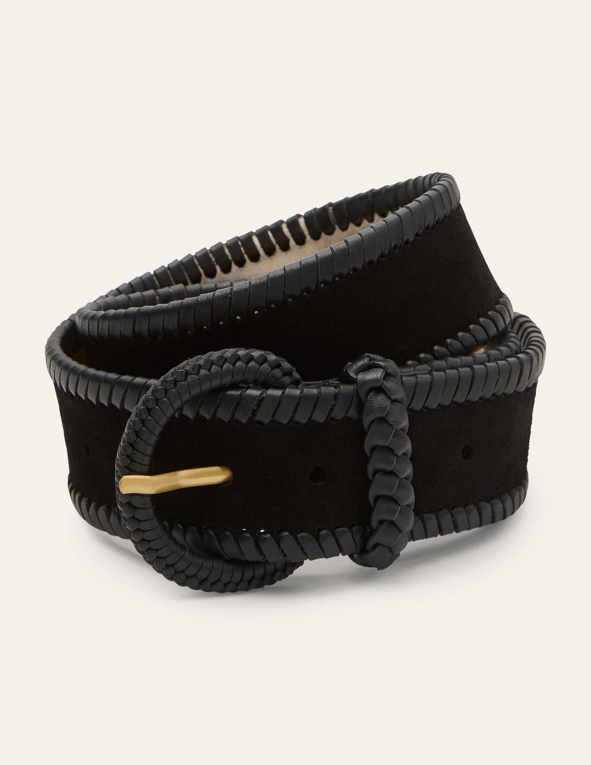 Woven Waist Belt-Black - Image 1