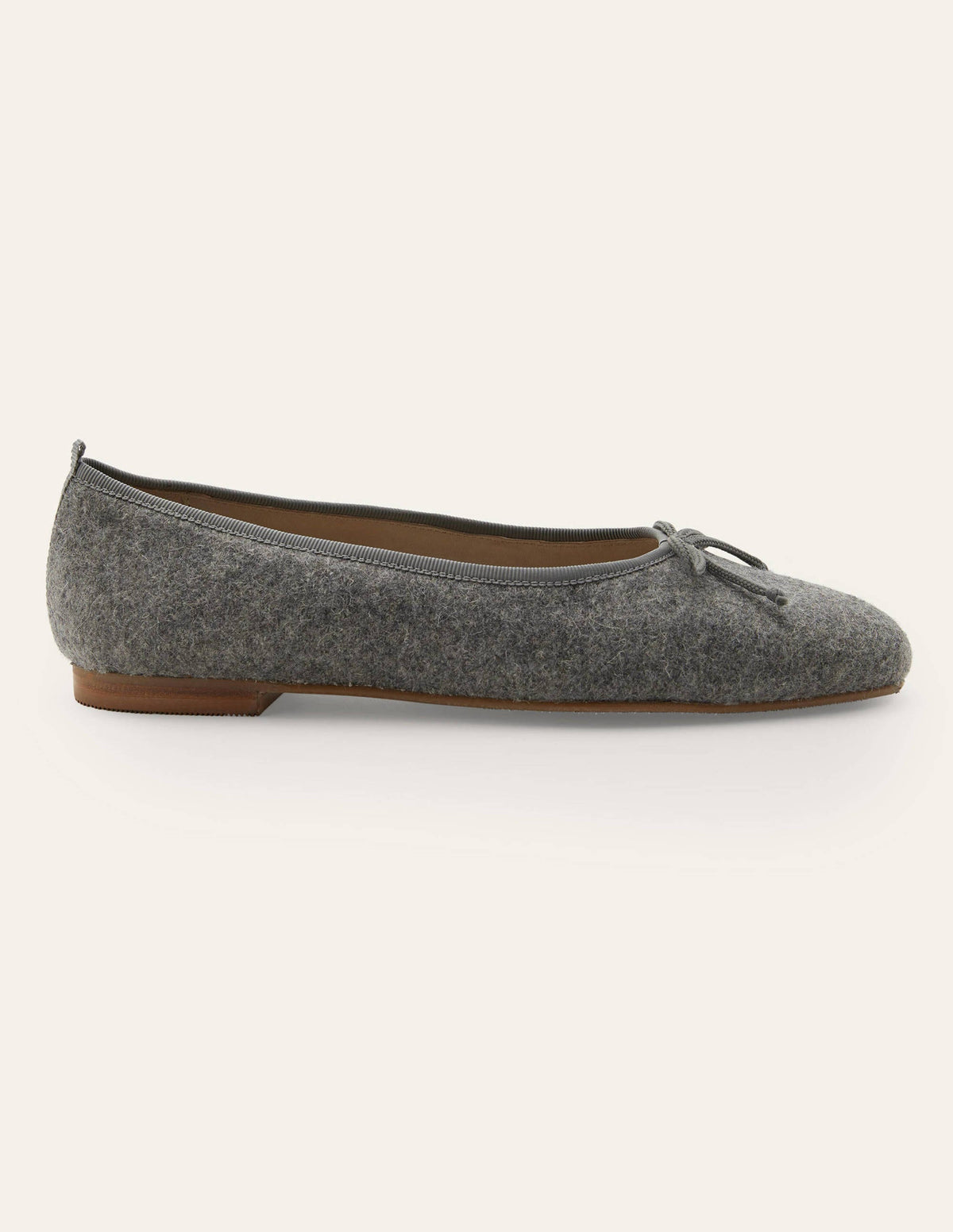 High Cut Ballerinas-Grey Marl - Image 2