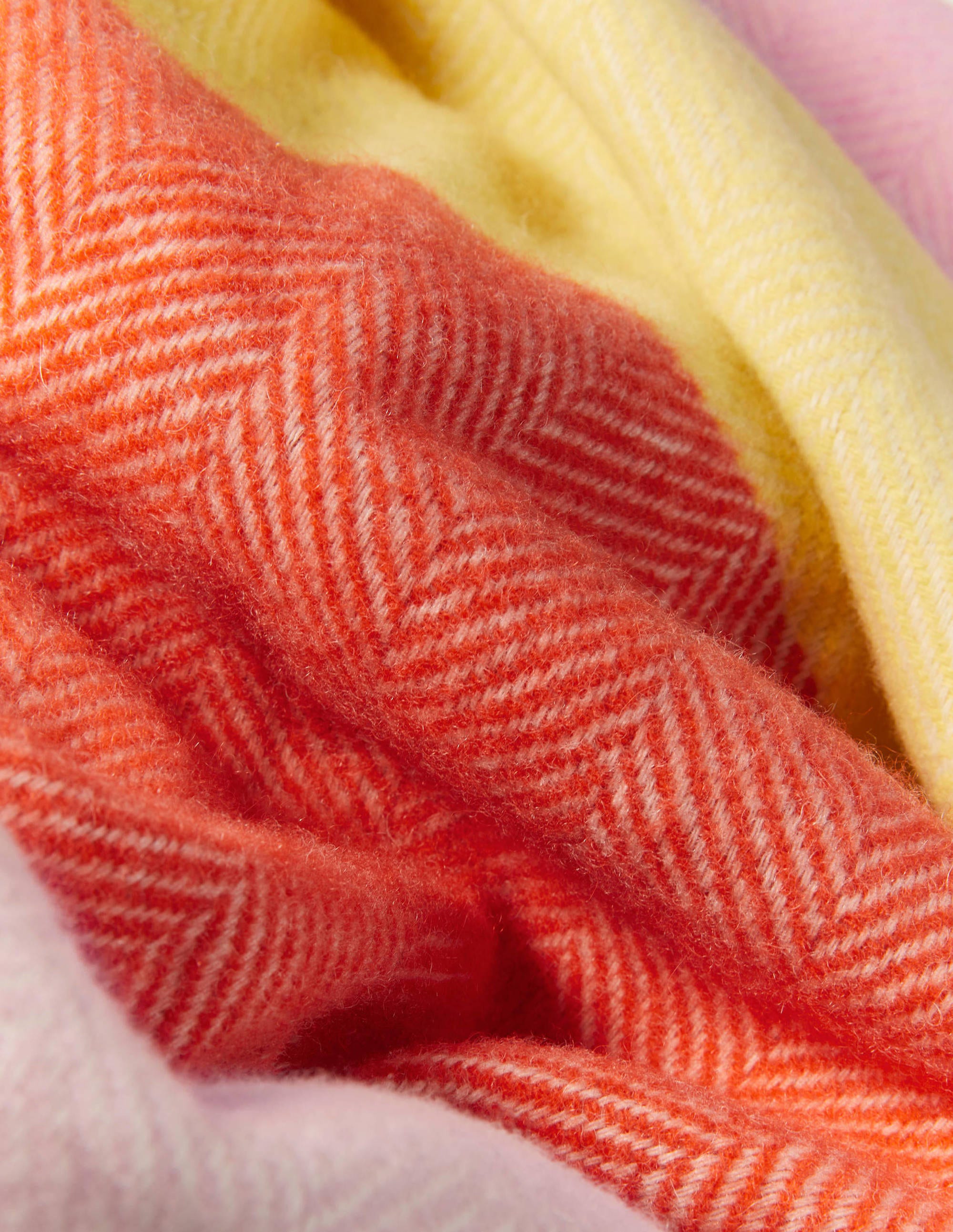 Woven Wool Scarf-Multi Stripe - Image 3