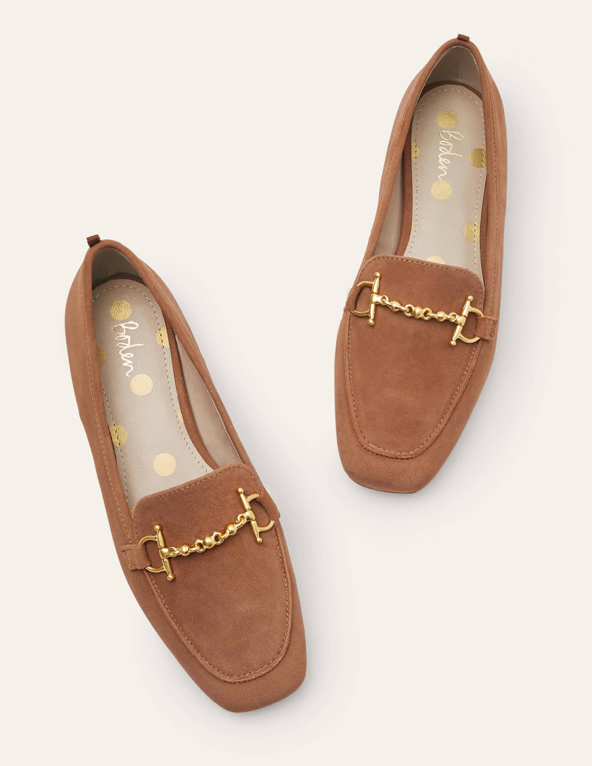 Snaffle Loafers-Tan Suede-3