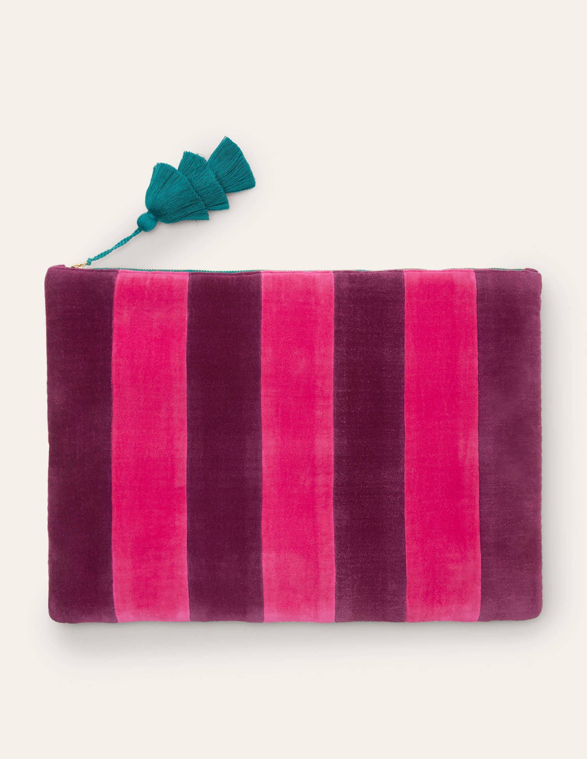 Velvet Laptop Pouch-Festival Pink/Wine-3