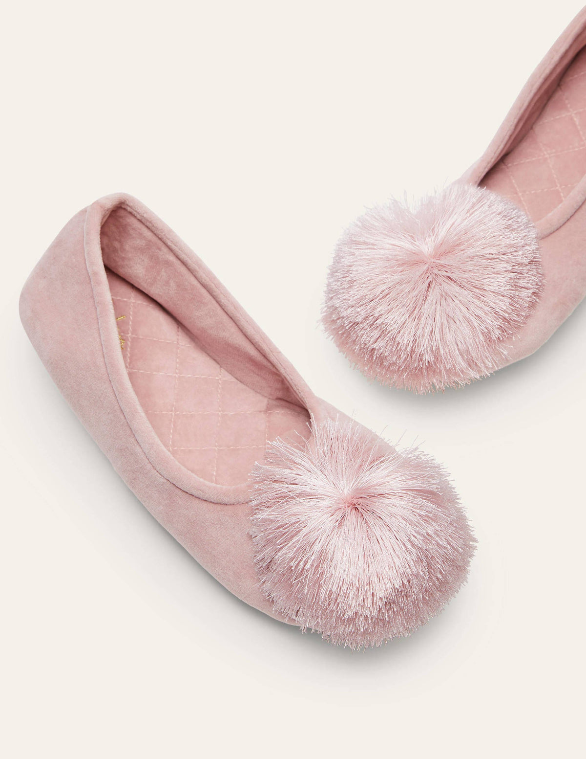 Pompom Slipper-Milkshake - Image 3