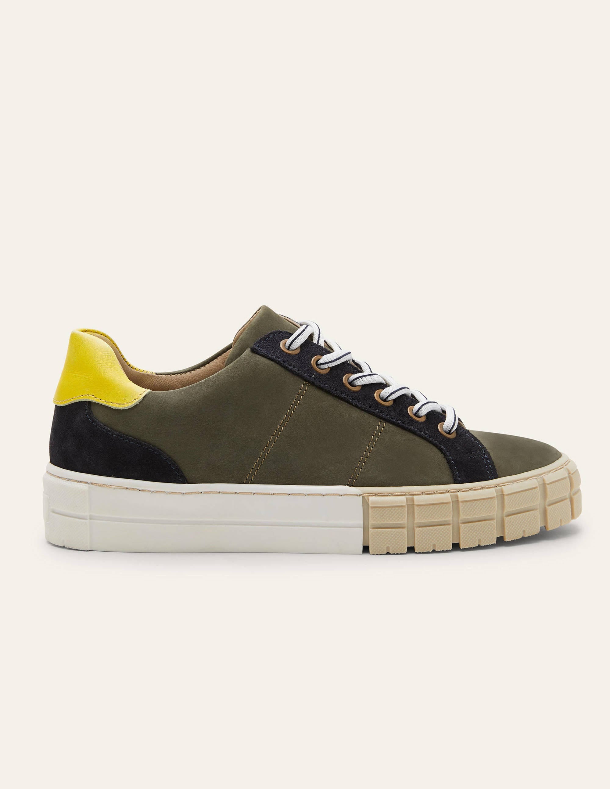Pippa Layered Sole Sneakers-Alder/Navy - Image 2