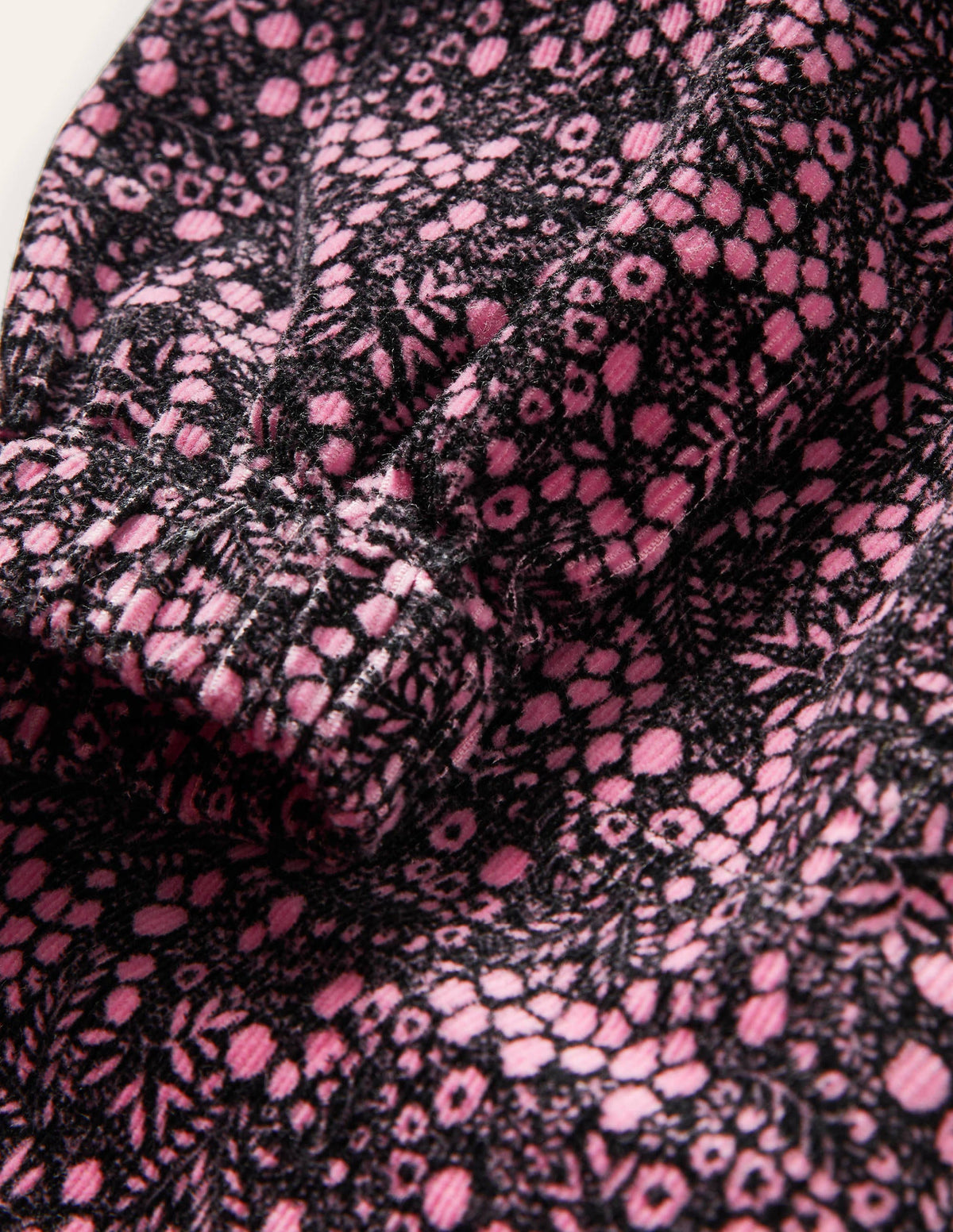 Esmeralda Tie Waist Dress-Black, Enchanting Forest - Image 5