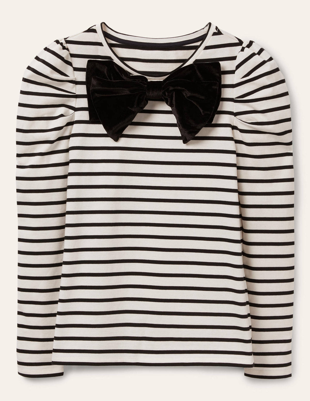 Imogen Breton-Ivory/ Black Bow - Image 6