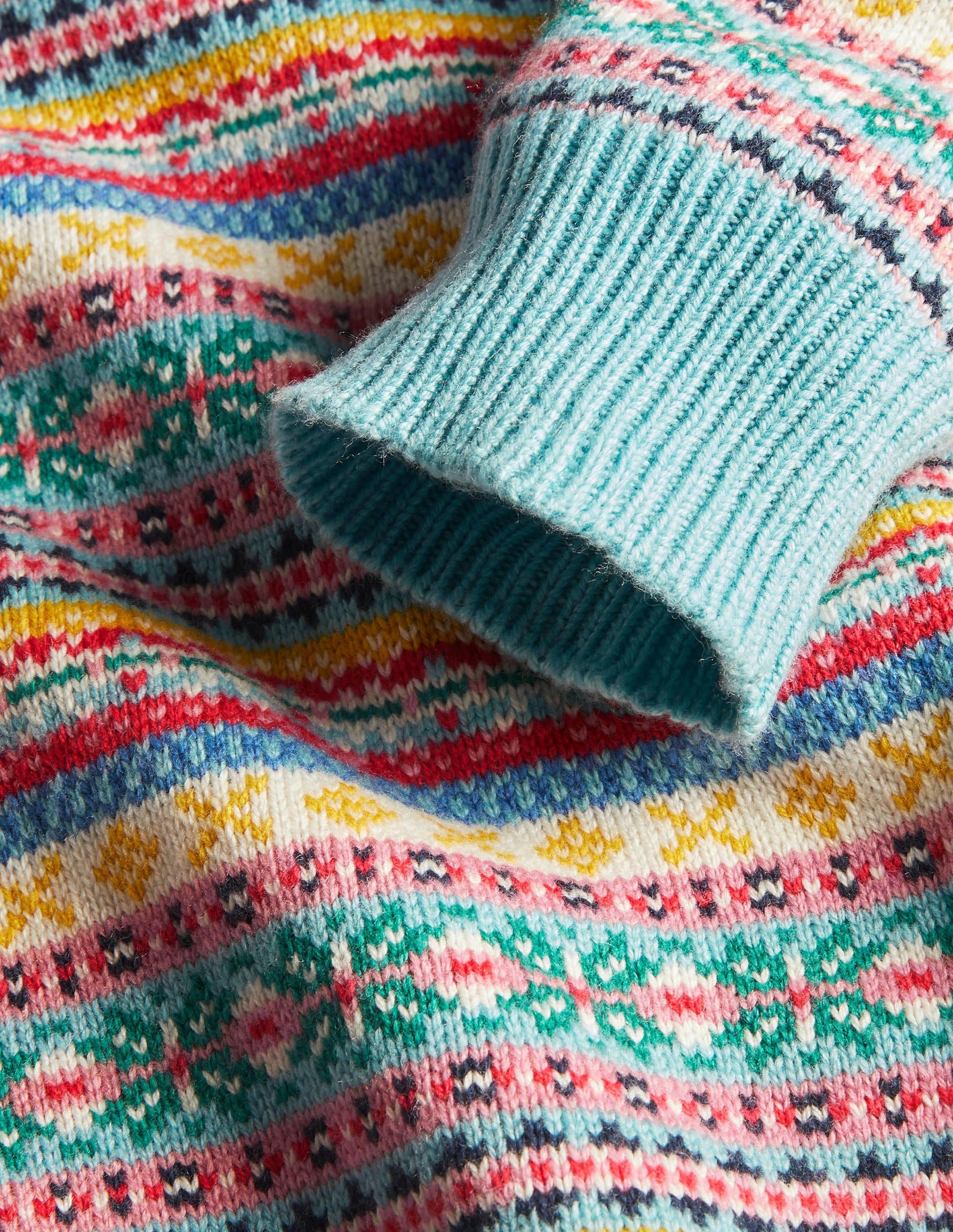 Fair Isle Sweater-Multi Heritage-7