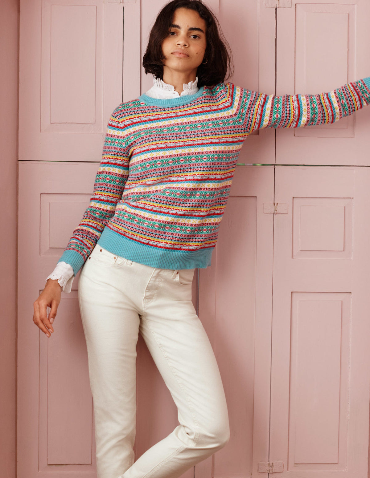 Fair Isle Sweater-Multi Heritage - Image 5