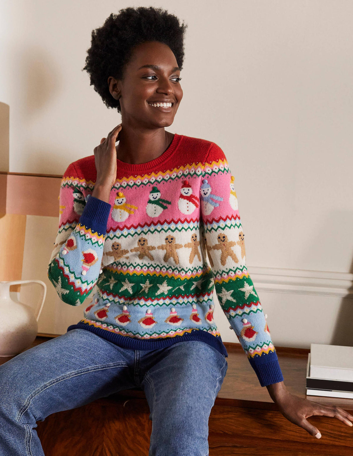 Christmas Sweater-Festive Fair Isle - Image 1