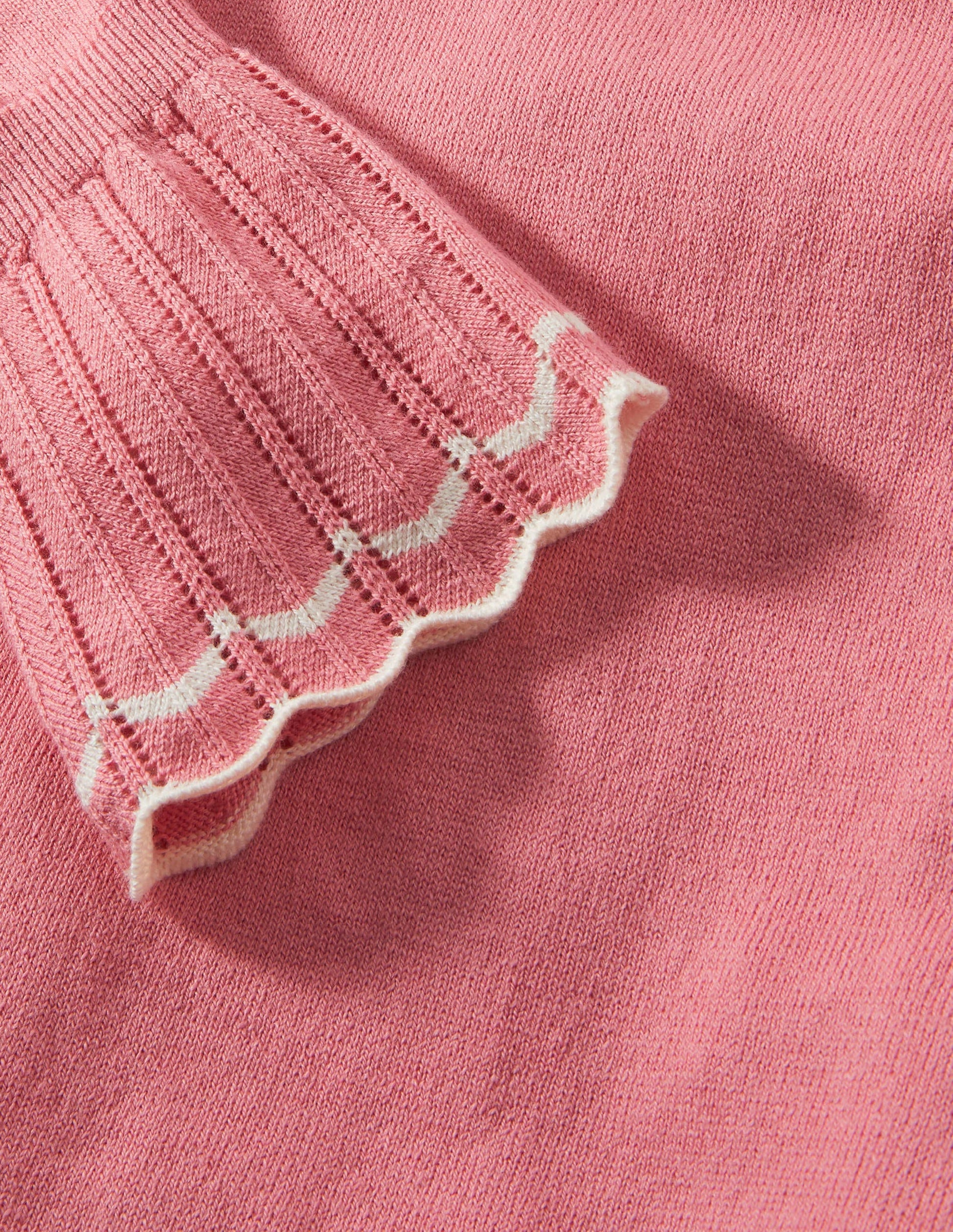 Aimee Pointelle Sweater-Formica Pink-5