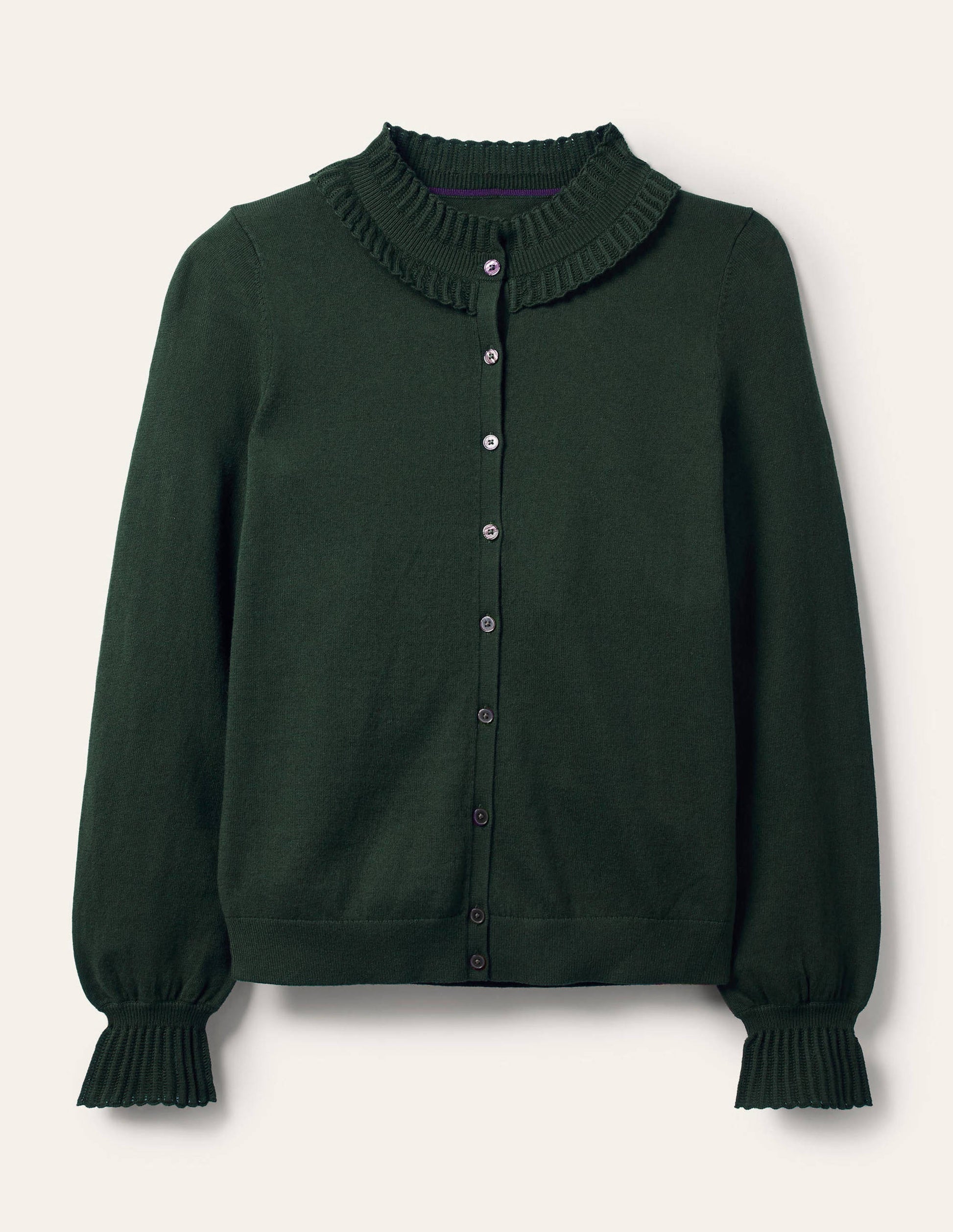 Frederica Pointelle Cardigan-Midnight Garden-6