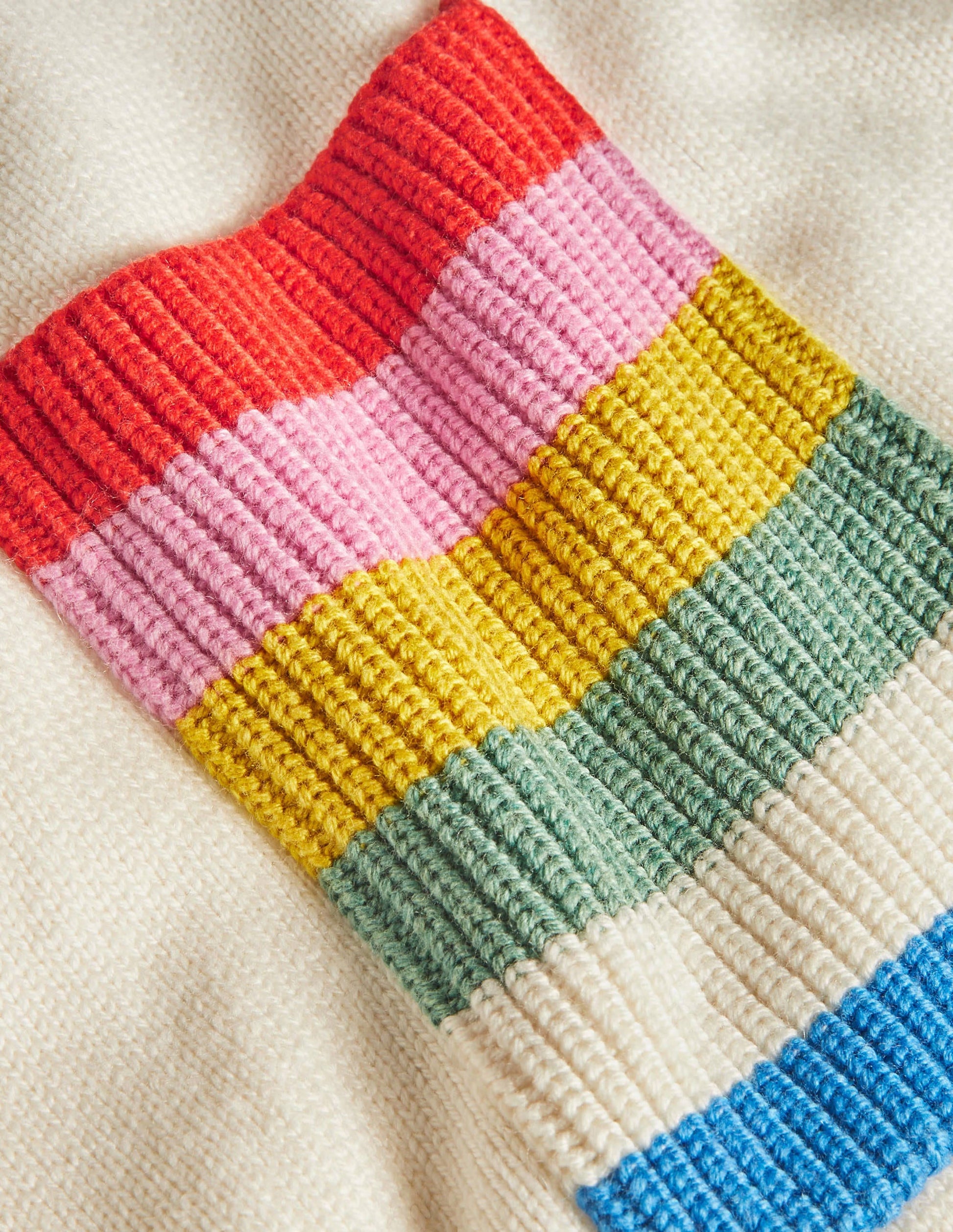 Stripe Pocket Relaxed Sweater-Ivory-6
