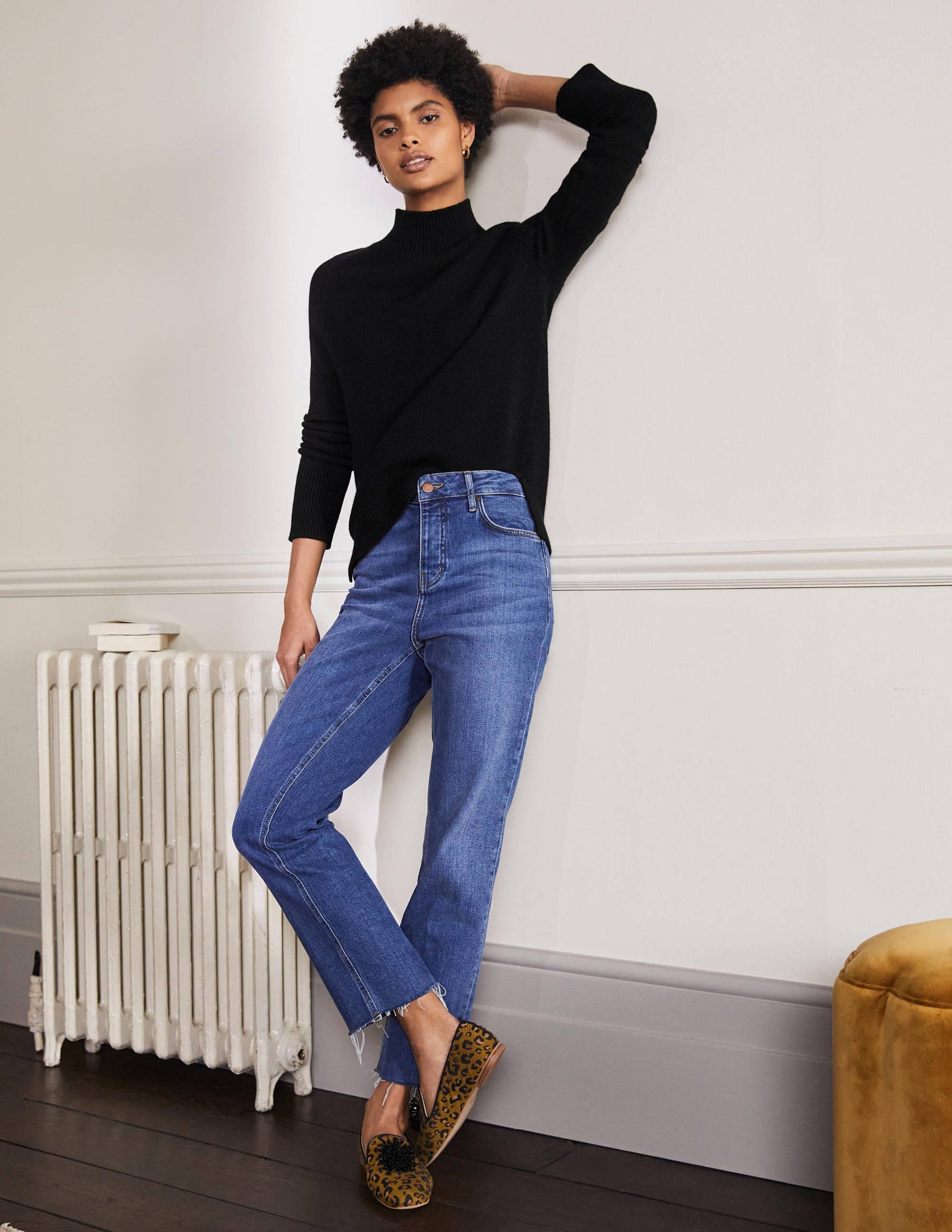 Anna Cashmere Sweater-Black-4