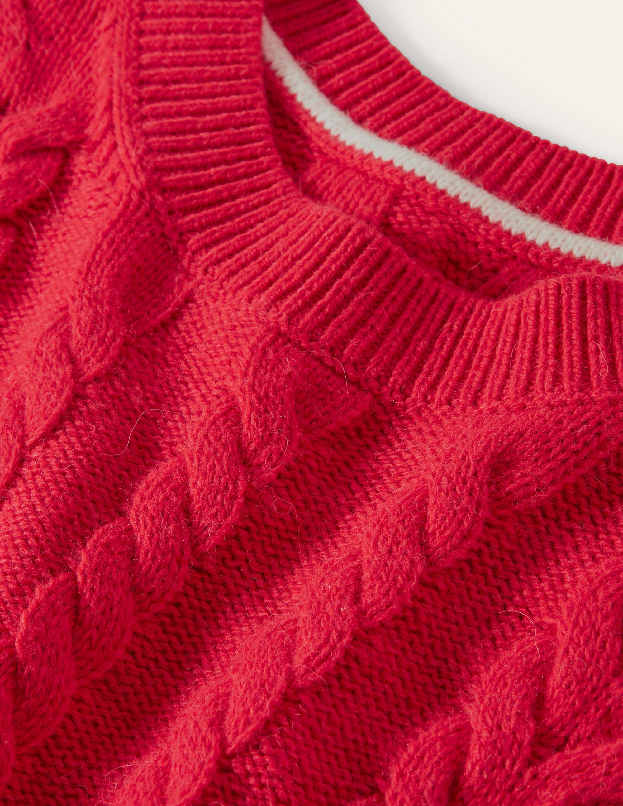 Reena Sweater Vest-Bright Red - Image 5