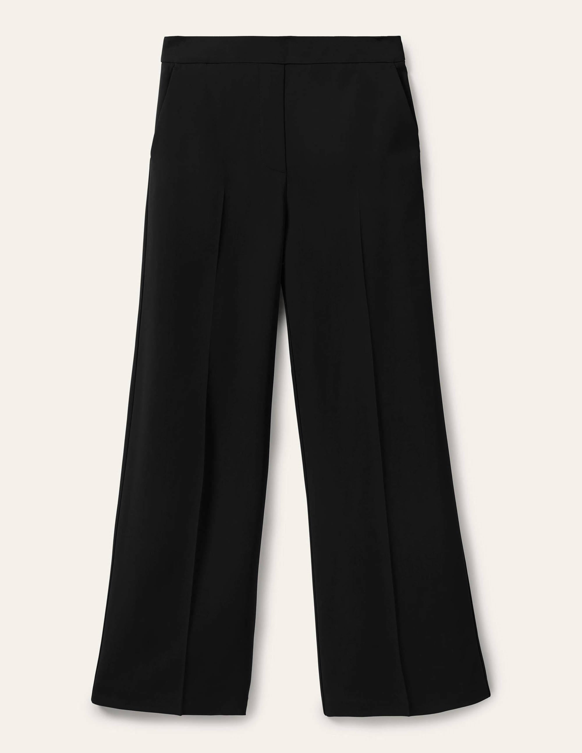 Albemarle Wide Leg Pants-Black - Image 6