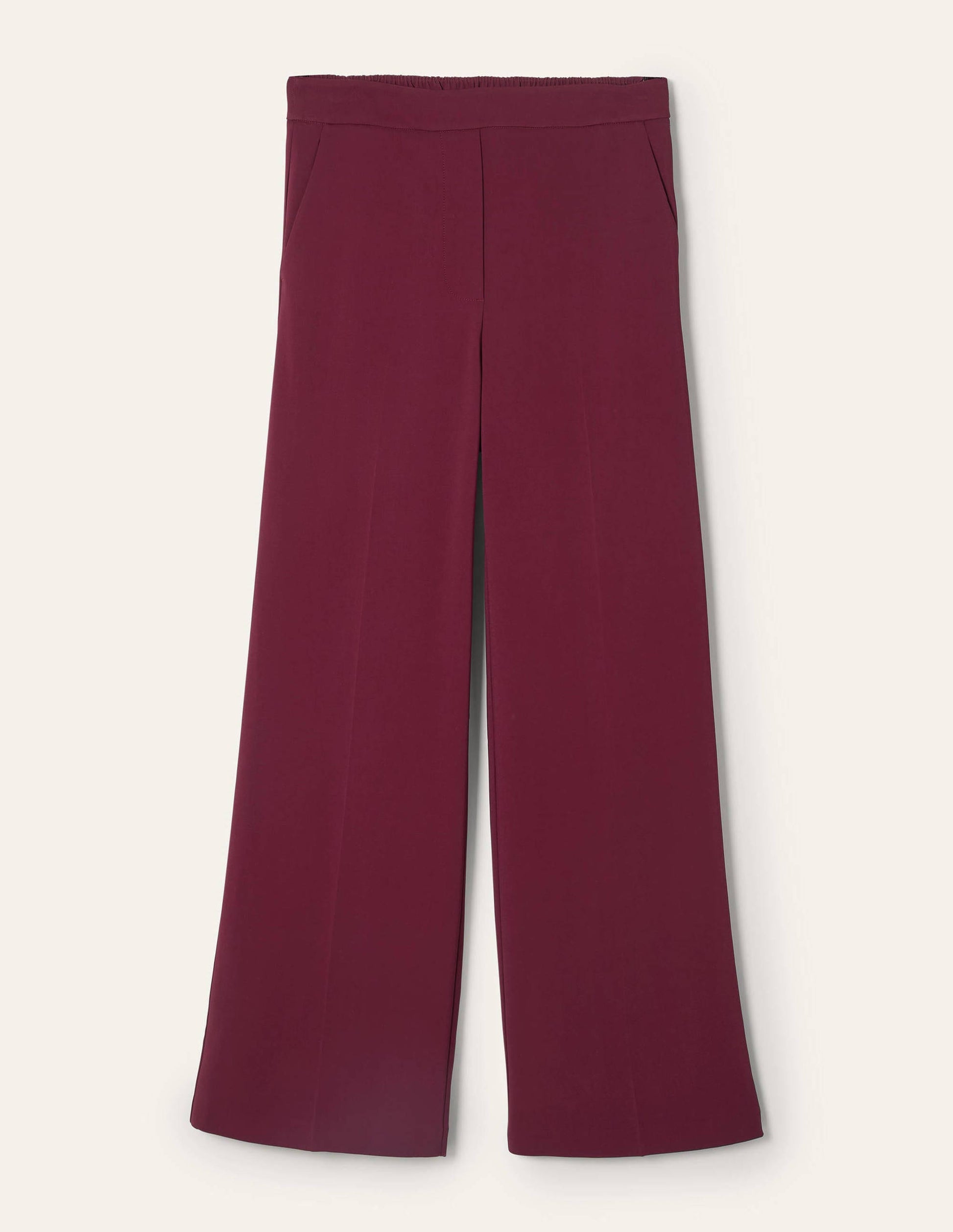 Albemarle Wide Leg Pants-Mulled Wine-7