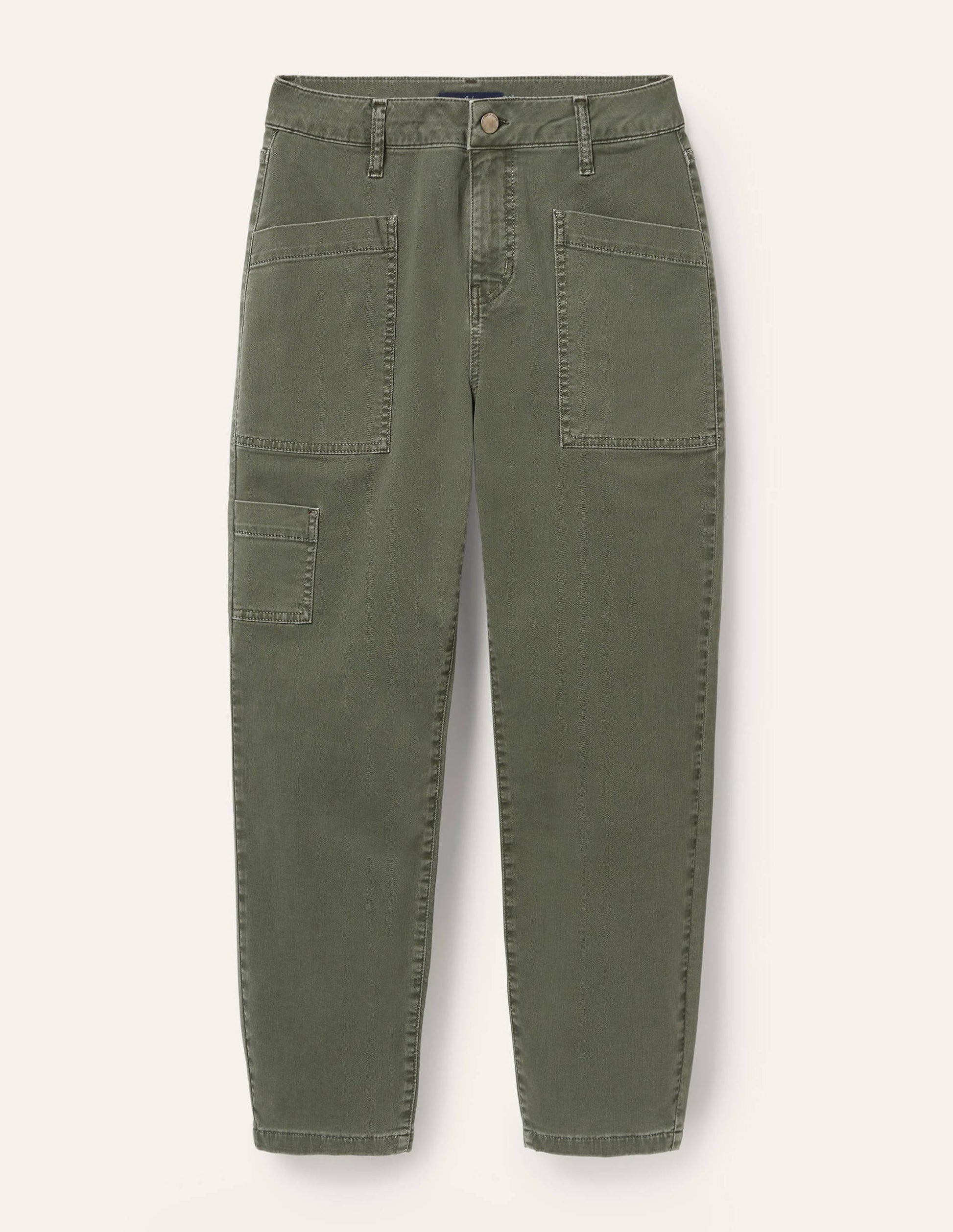 Patch Pocket Tapered Jeans-Marsh-6