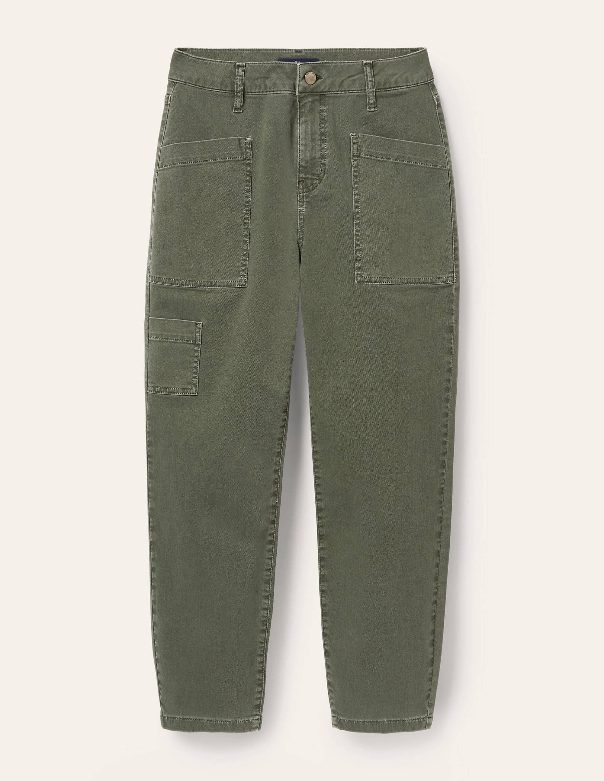 Patch Pocket Tapered Jeans-Marsh - Image 6