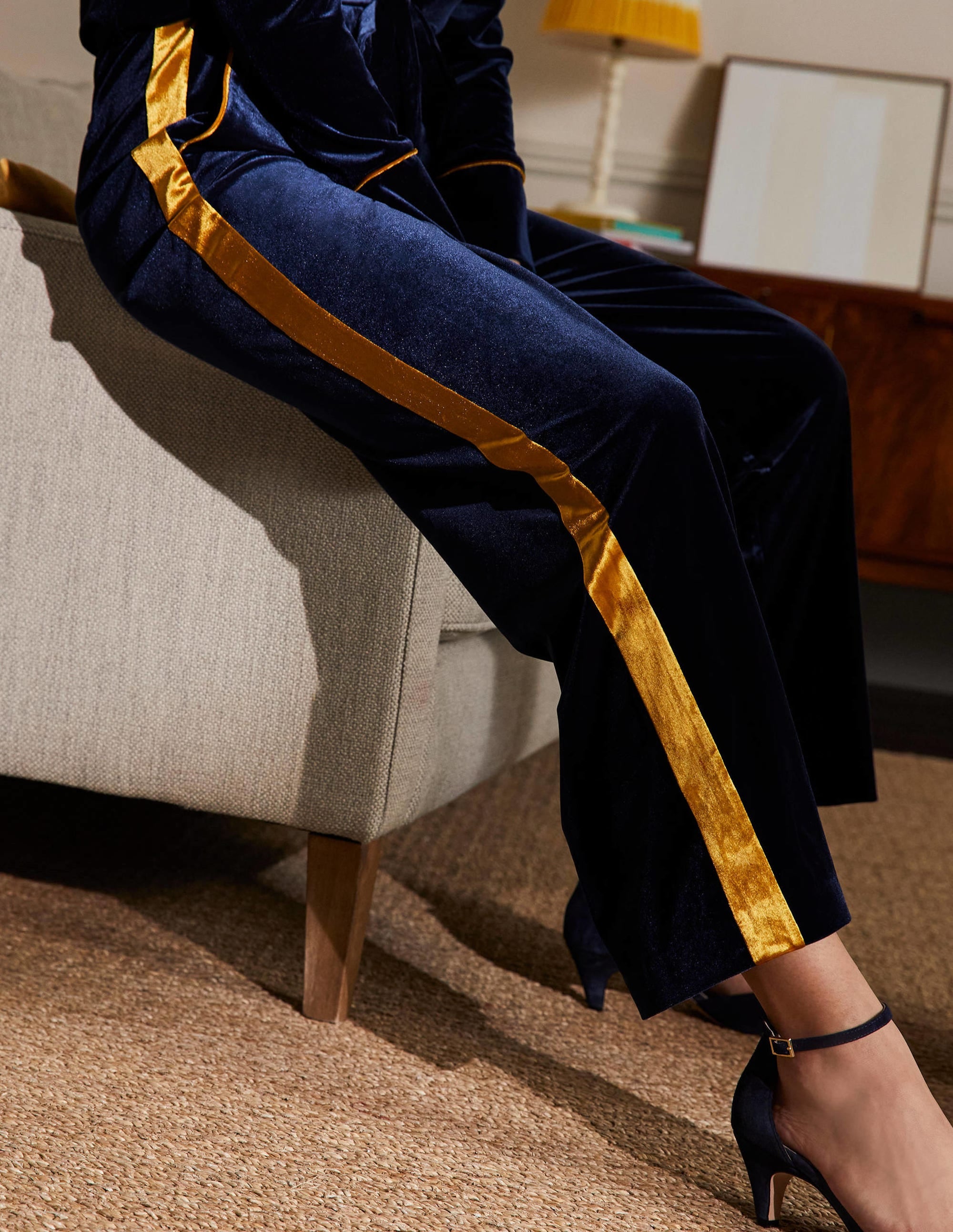 Zena Pants-Navy - Image 4