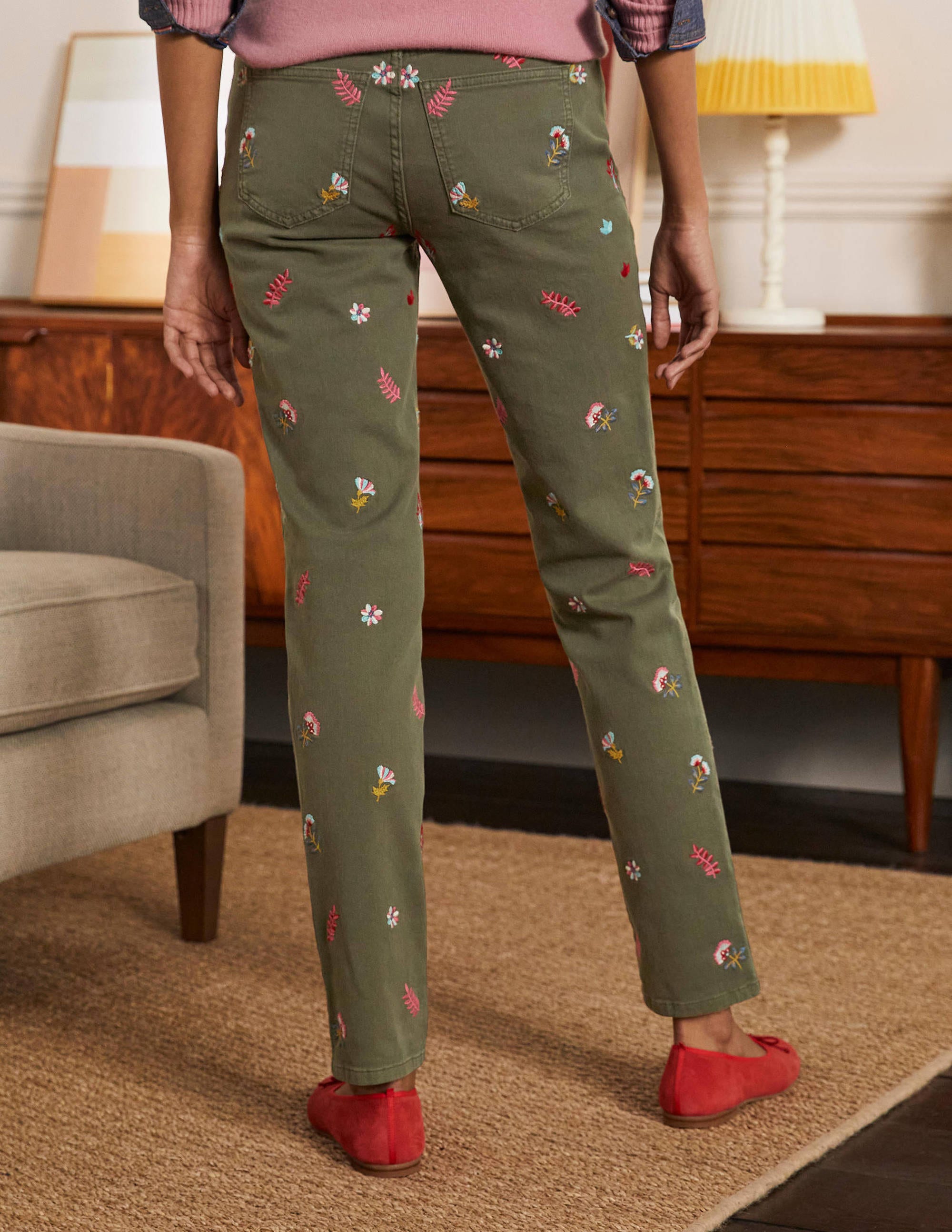 Girlfriend Jeans-Marsh Embroidered - Image 3