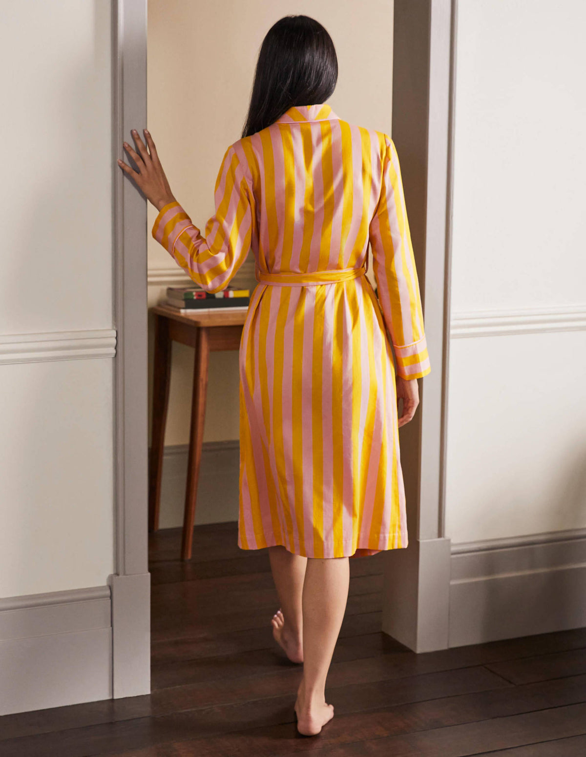Janie Robe-Milkshake and Wasp Stripe - Image 2