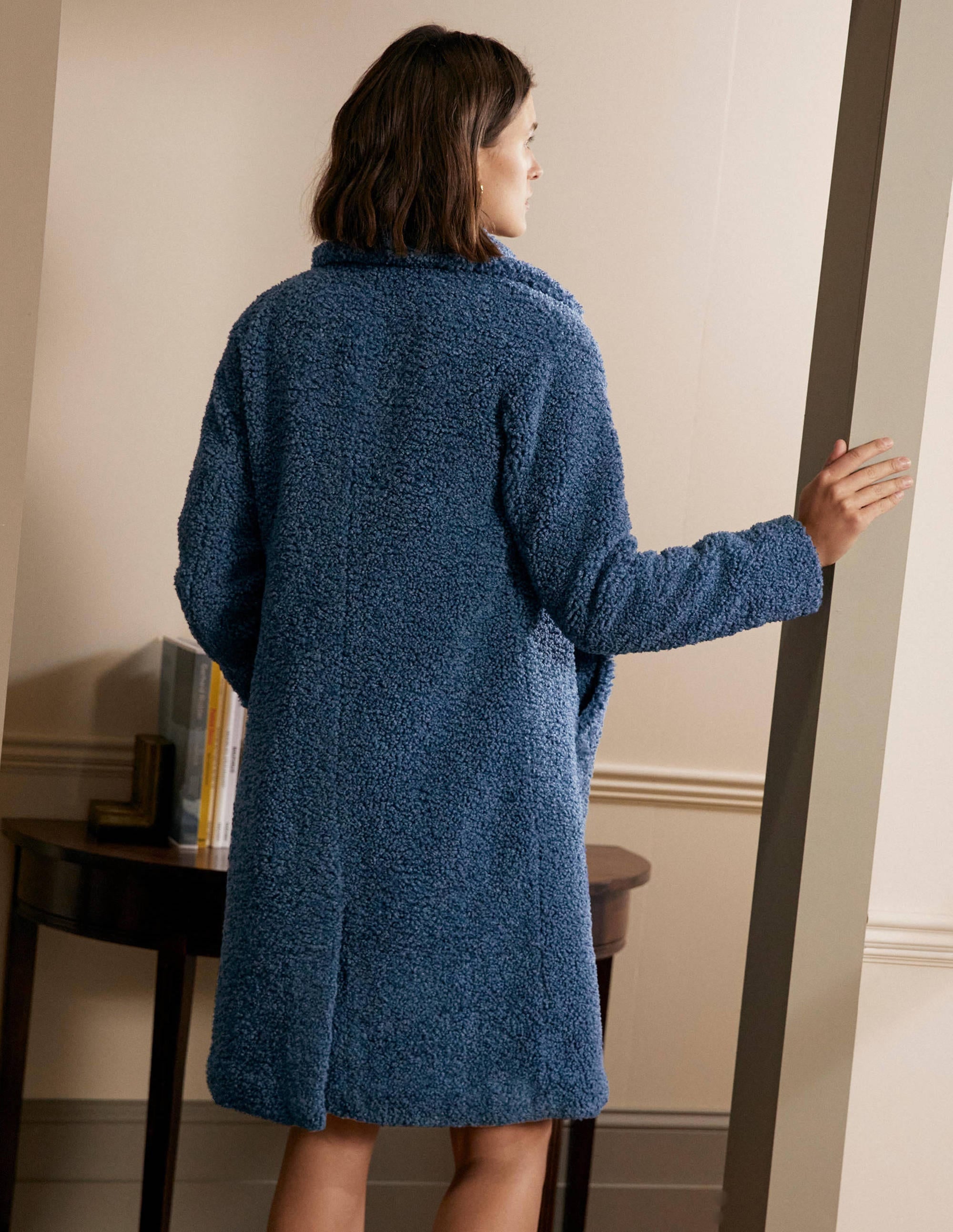 Canterbury Teddy Coat-Sapphire - Image 2