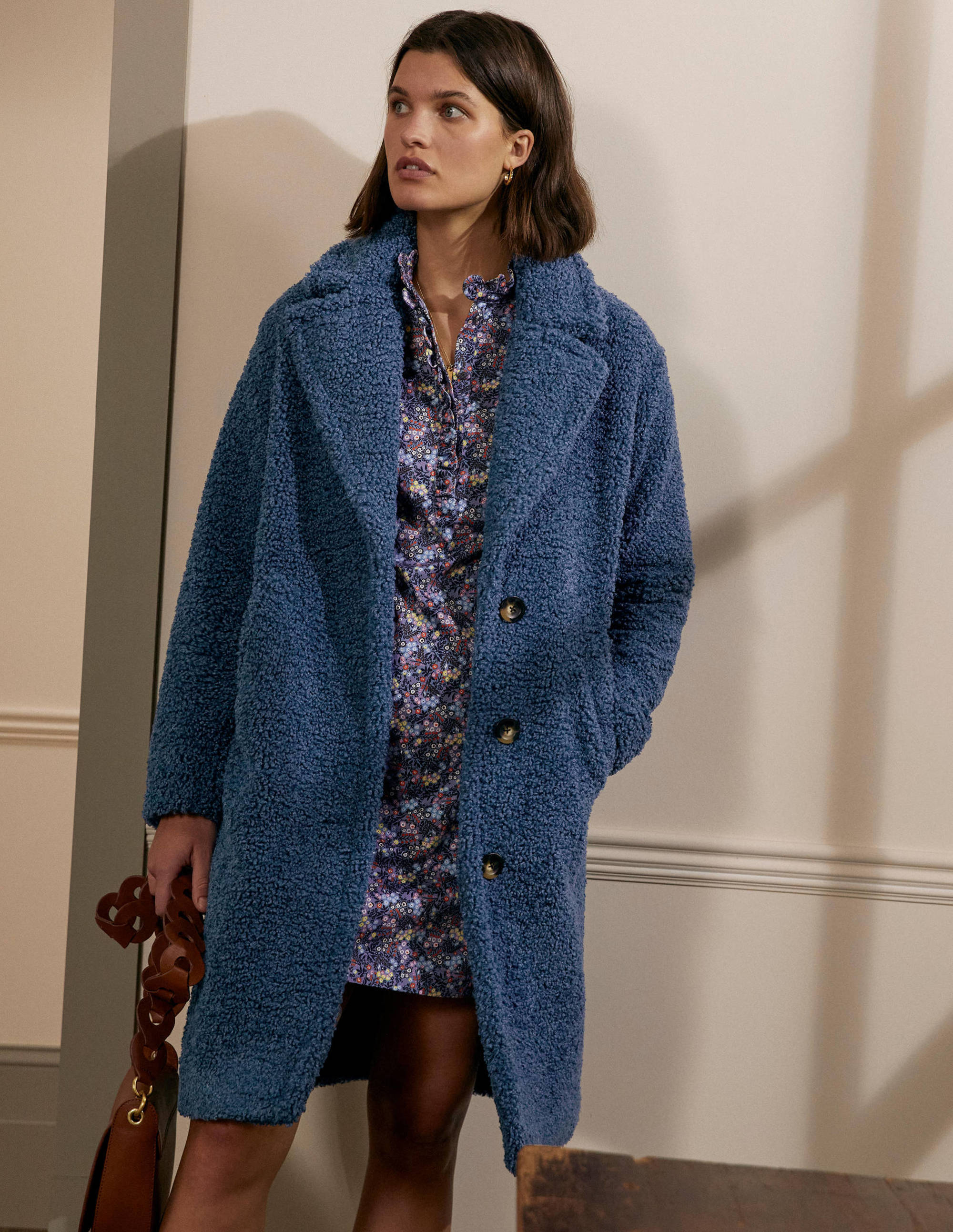Canterbury Teddy Coat-Sapphire - Image 3