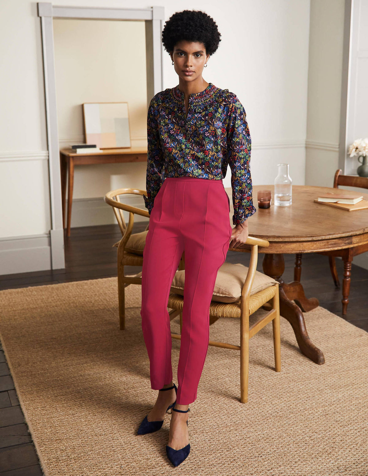 Albemarle Pull On Pants-Pom Pom - Image 1