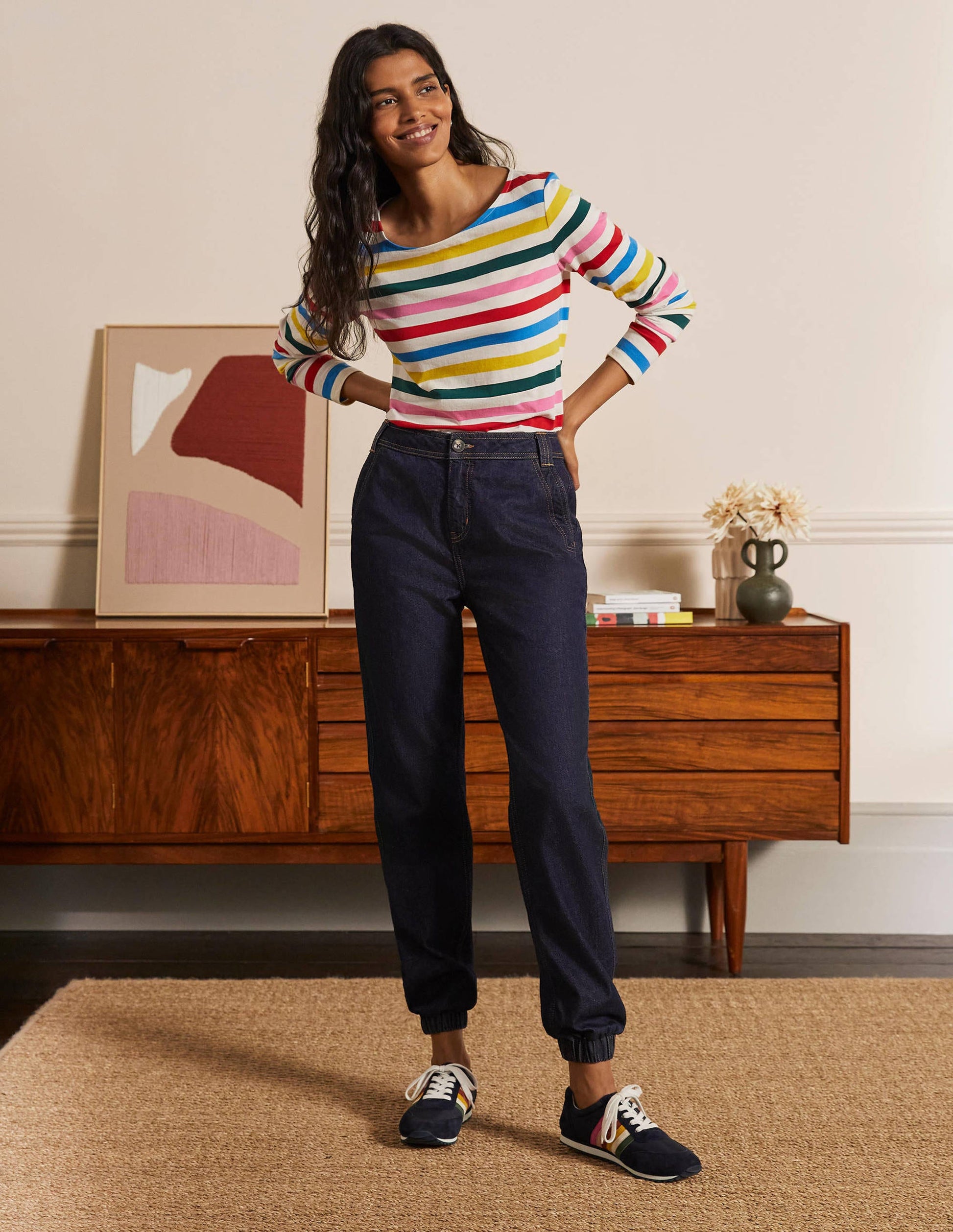 Gowrie Pants-Indigo-1