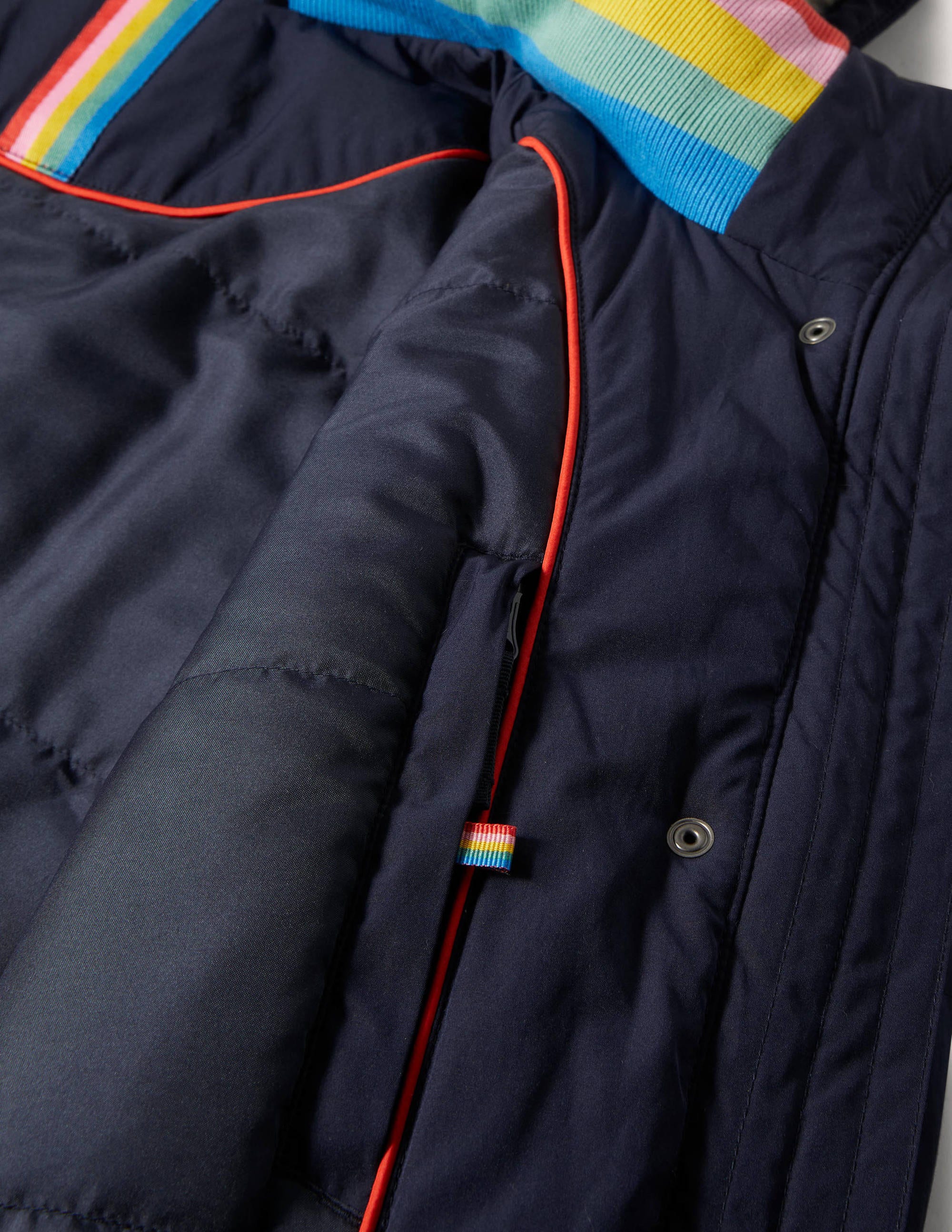 Skye Puffer Coat-Navy - Image 7