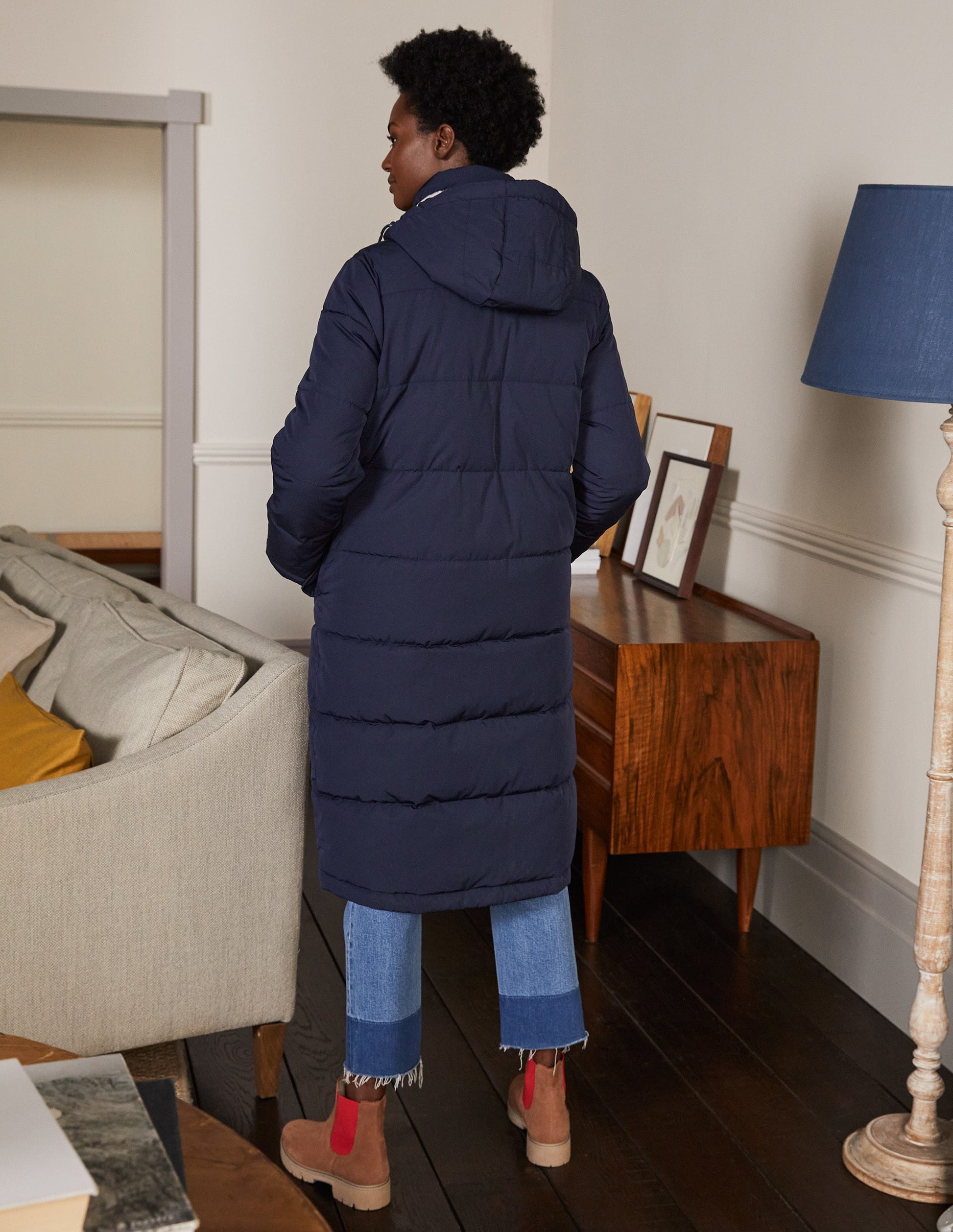 Skye Puffer Coat-Navy-2