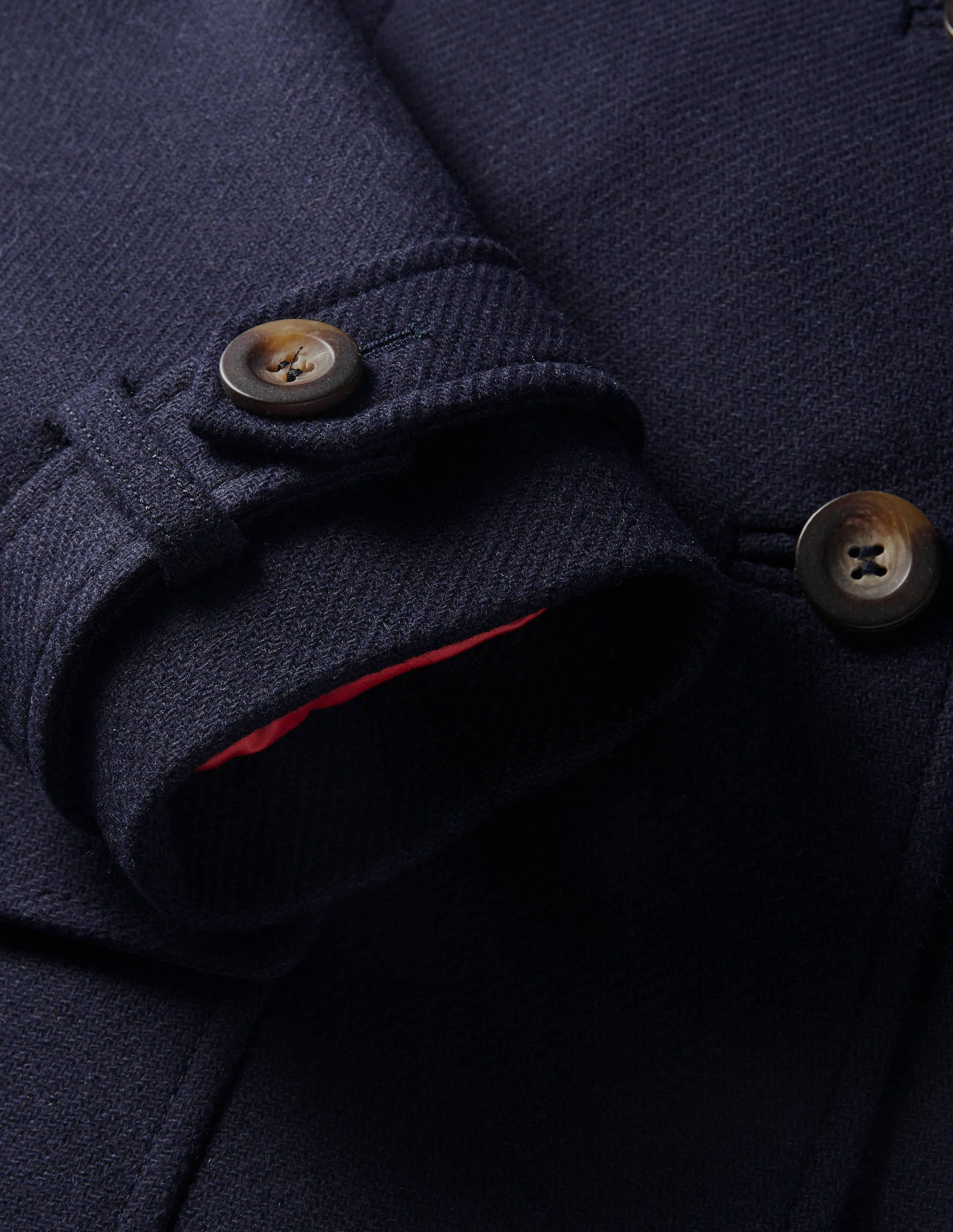 Durham Wool Blend Coat-Navy - Image 6