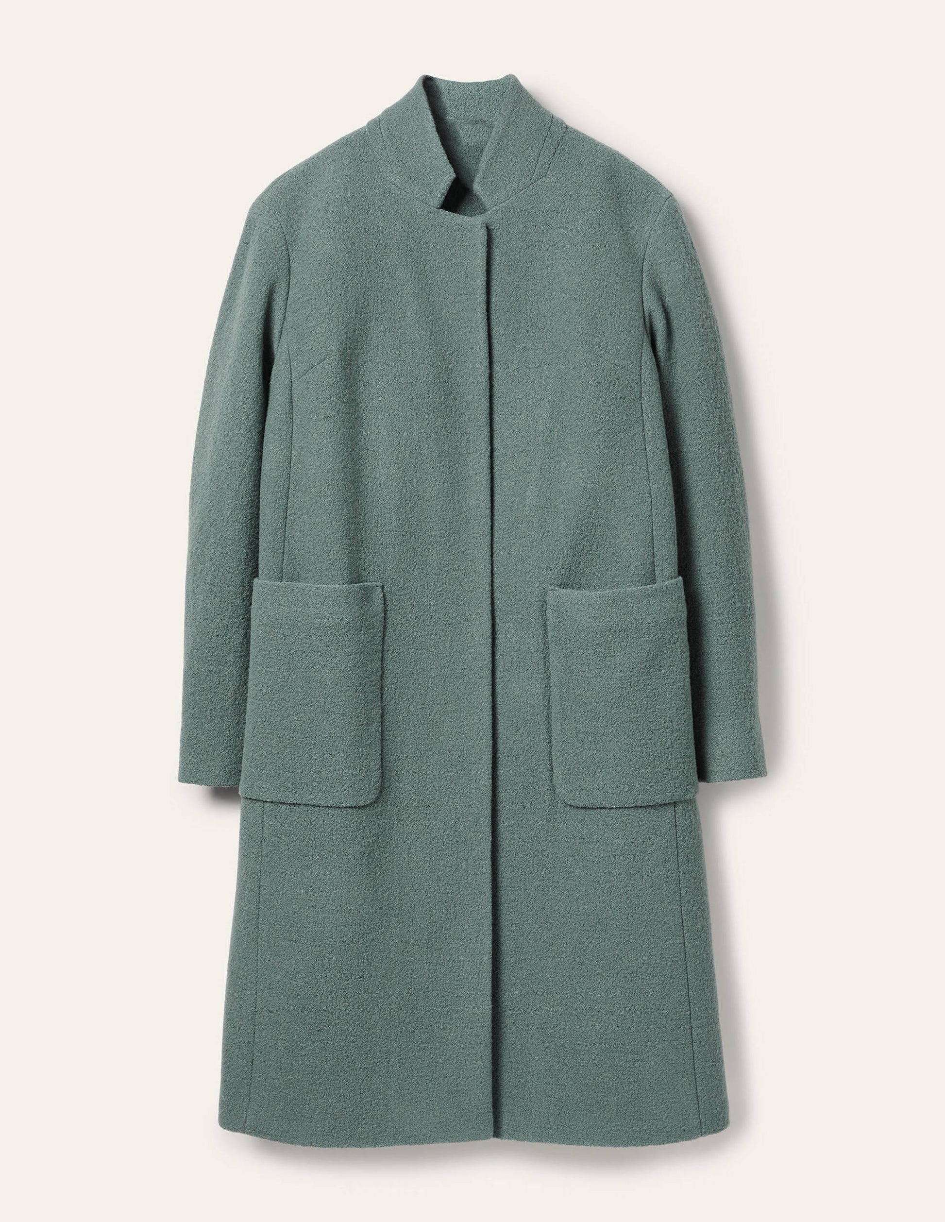 Chiltern Wool Blend Coat-Heath-6