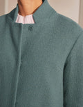 Chiltern Wool Blend Coat-Heath